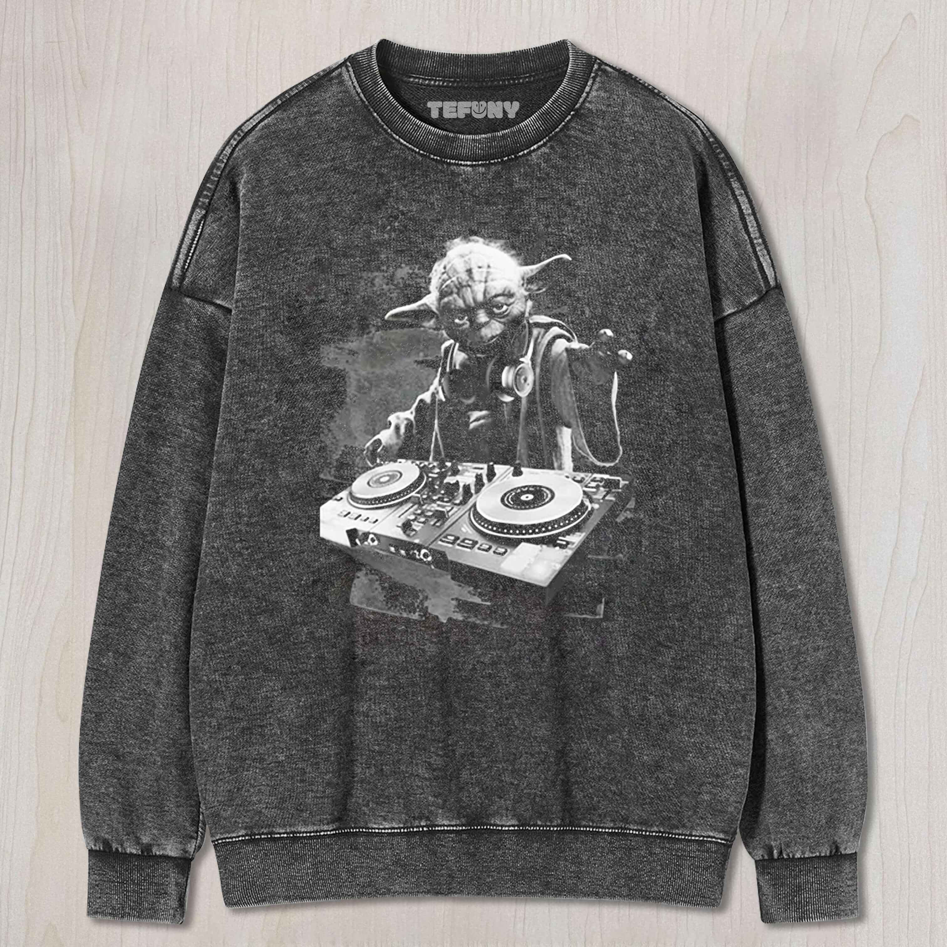 STAR WARS DJ YODA TEE & SWEAT & HOOD