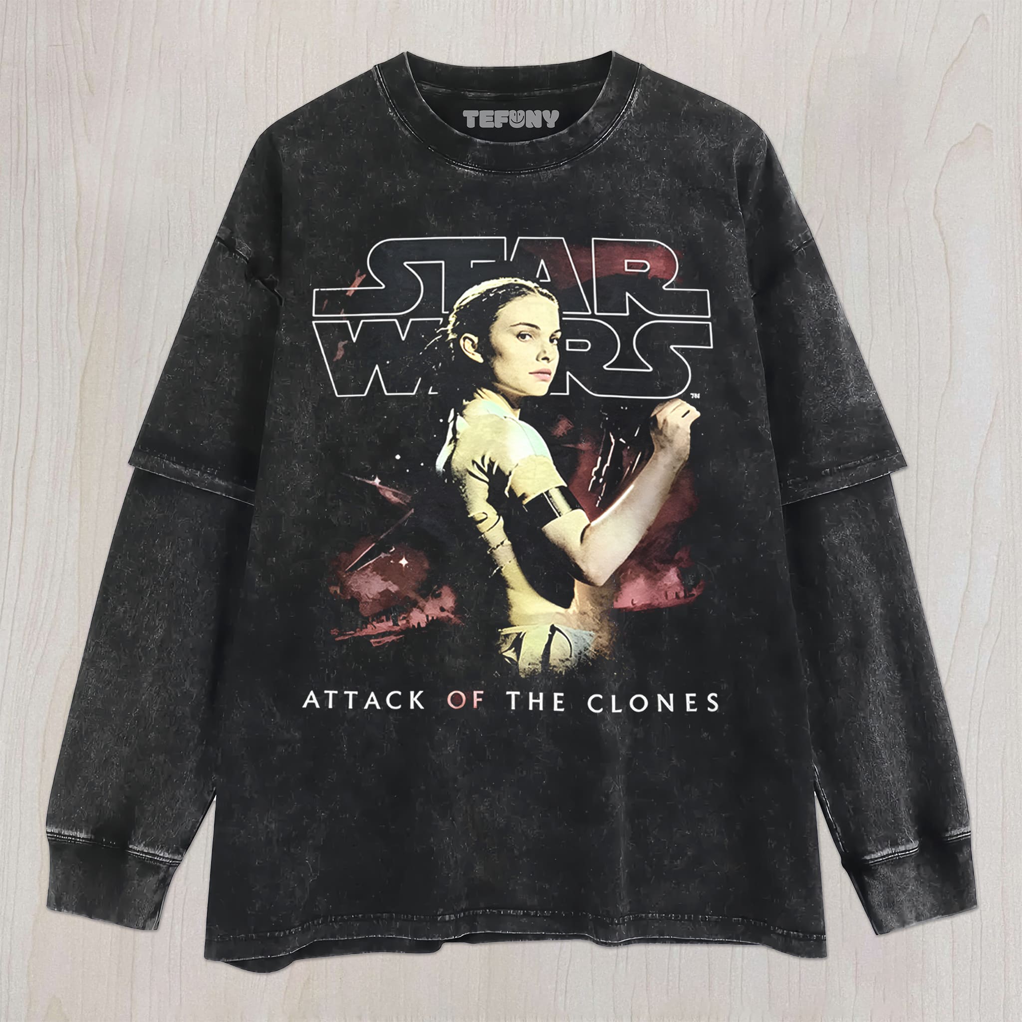 STAR WARS W UNISEX TEE, TANK TOP, LAYERED LS, SWEATSHIRT & HOODIE