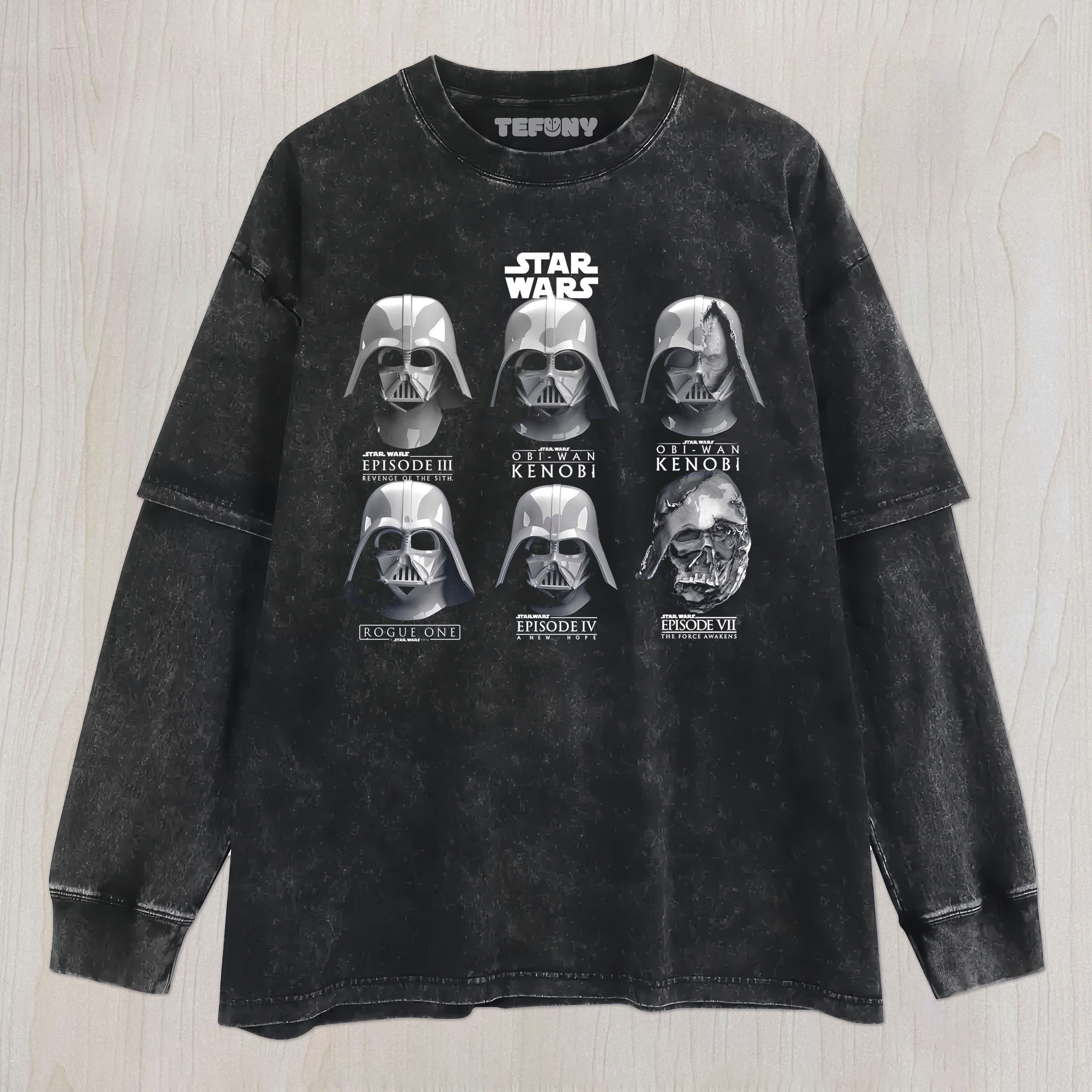 STAR WARS DARTH VADER UNISEX TEE, TANK TOP, LAYERED LS, SWEATSHIRT & HOODIE