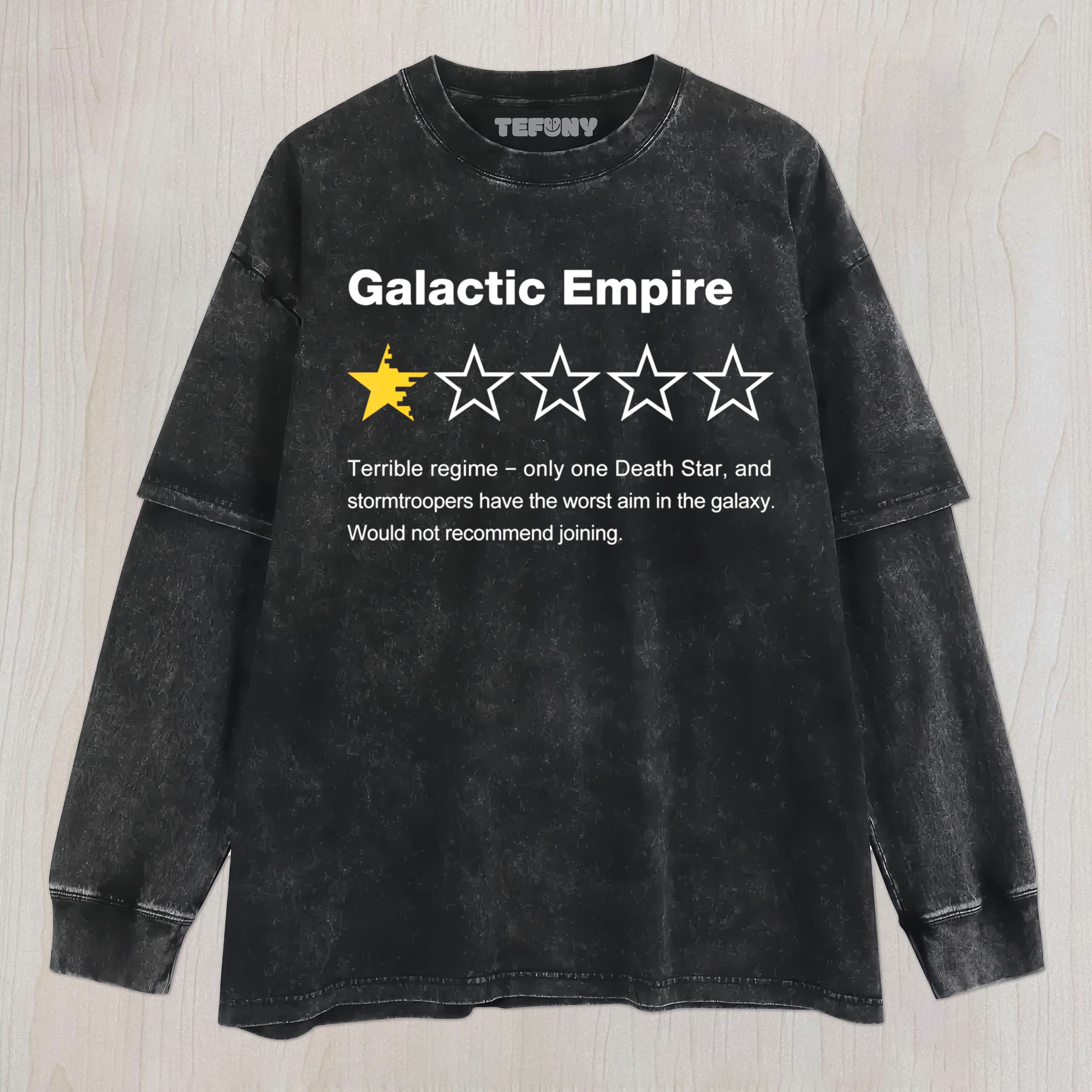STAR WARS GALACTIC EMPIRE REVIEW UNISEX TEE, TANK TOP, LAYERED LS, SWEATSHIRT & HOODIE