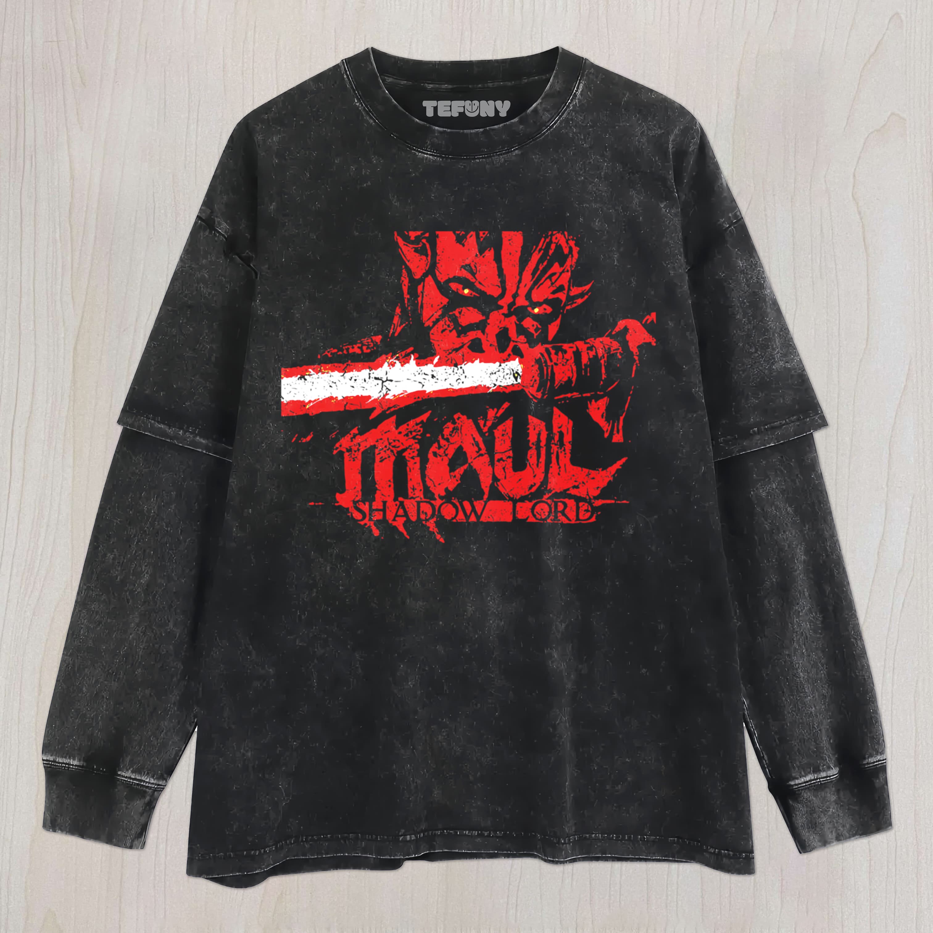 STAR WARS MAUL THE SHADOW LORD UNISEX TEE, TANK TOP, LAYERED LS, SWEATSHIRT & HOODIE