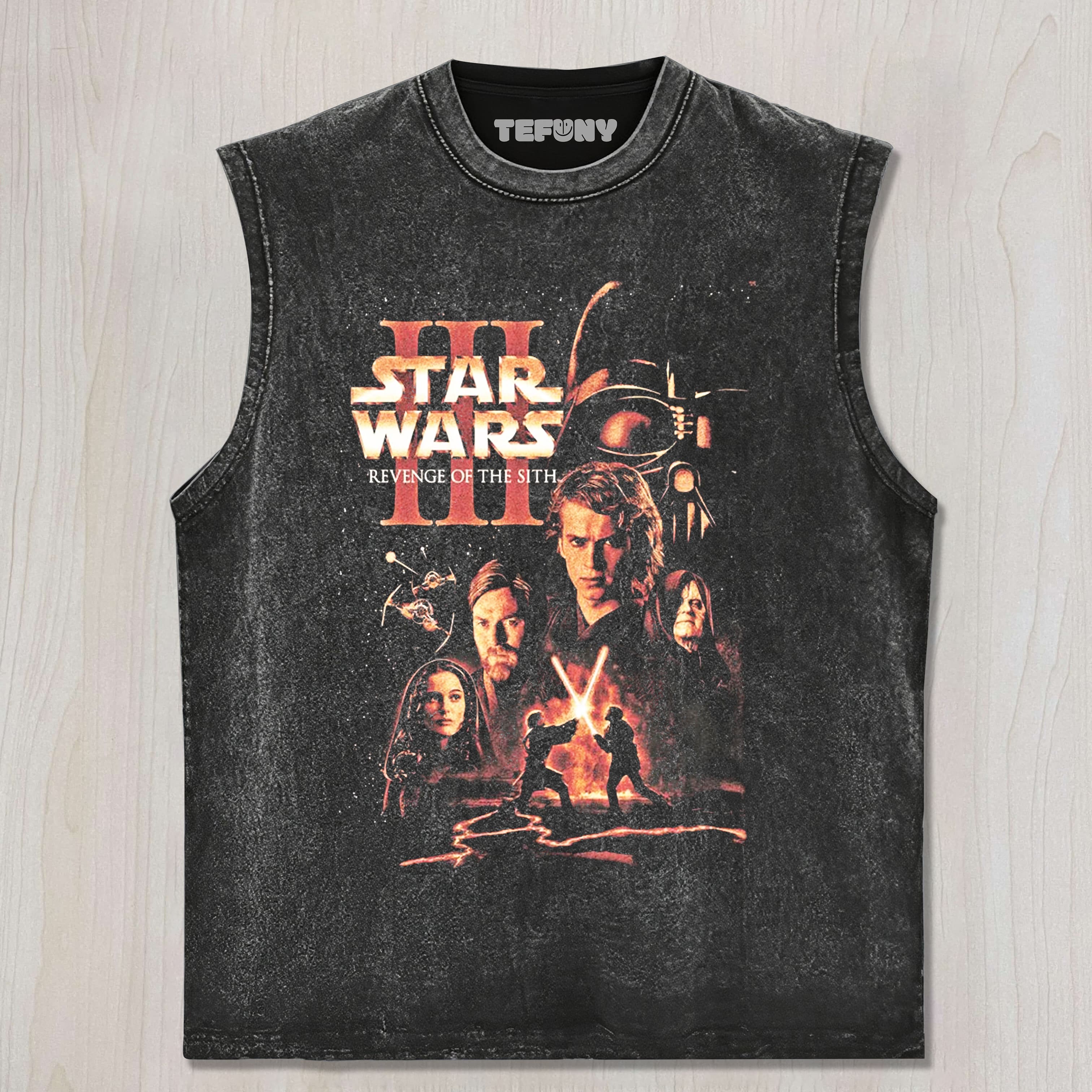 STAR WARS REVENGE OF THE SITH UNISEX TEE, TANK TOP, LAYERED LS, SWEATSHIRT & HOODIE