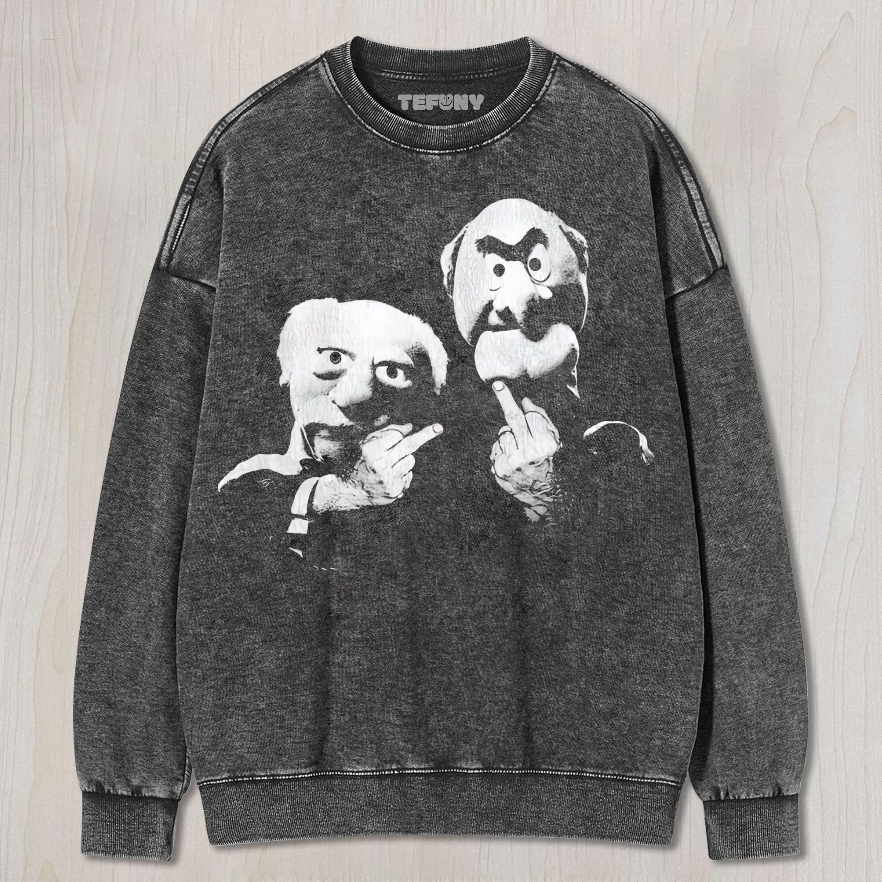 STATLER & WALDORF UNISEX TEE, TANK TOP, LAYERED LS, SWEATSHIRT & HOODIE