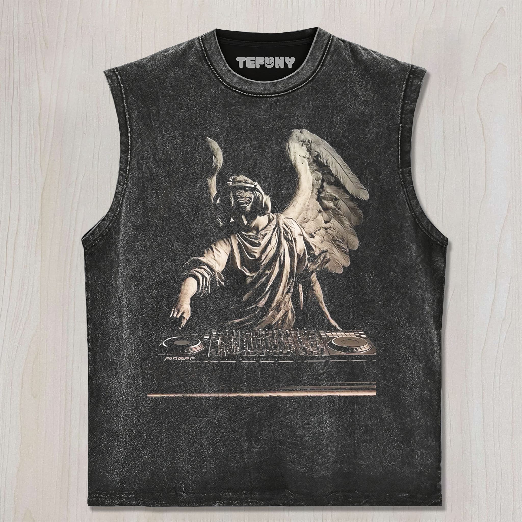 STATUE DJ UNISEX TEE, TANK TOP, LAYERED LS, SWEATSHIRT & HOODIE