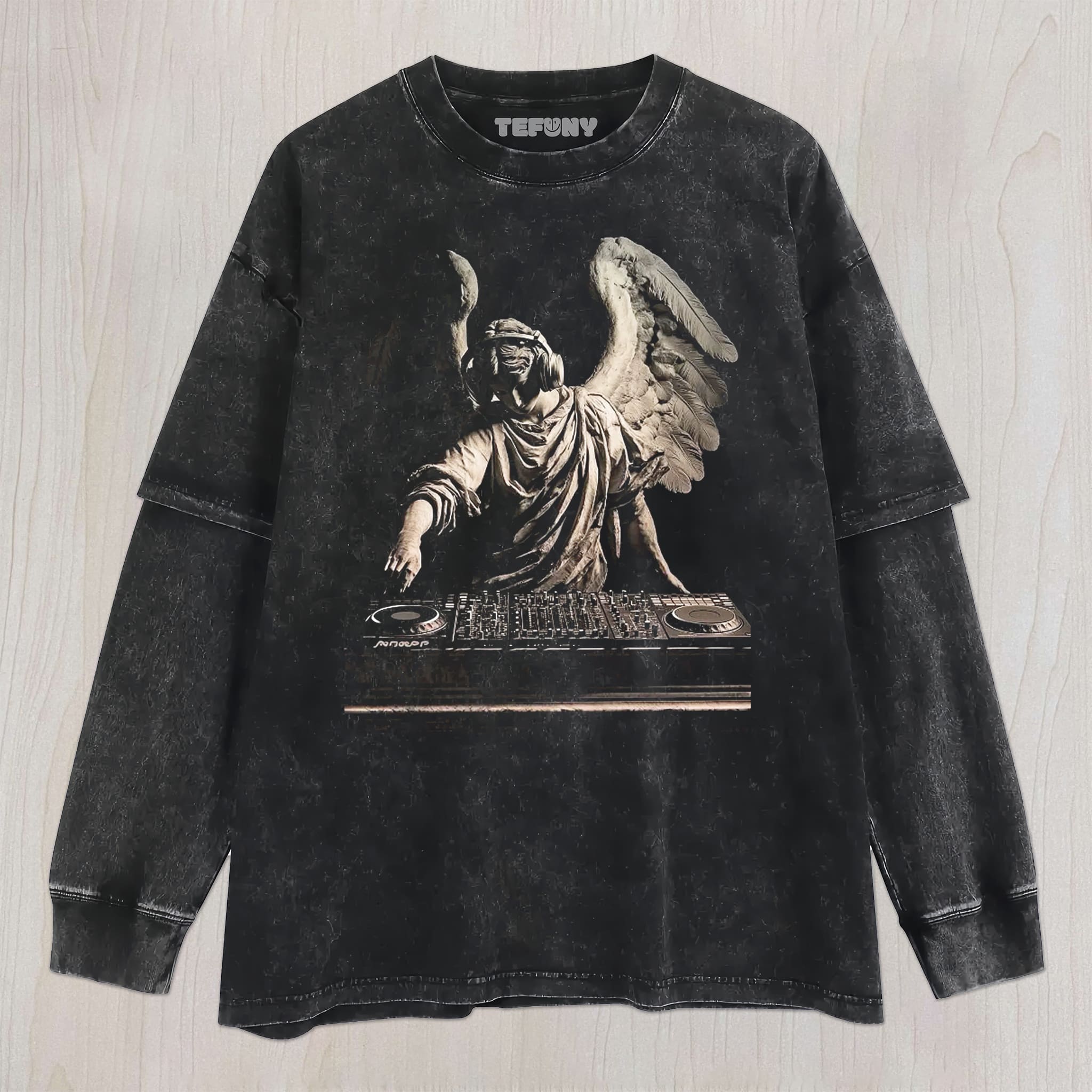 STATUE DJ UNISEX TEE, TANK TOP, LAYERED LS, SWEATSHIRT & HOODIE