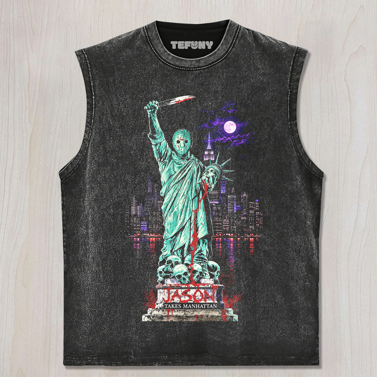 STATUE OF LIBERTY(JASON)UNISEX TEE, TANK TOP, LAYERED LS, SWEATSHIRT & HOODIE