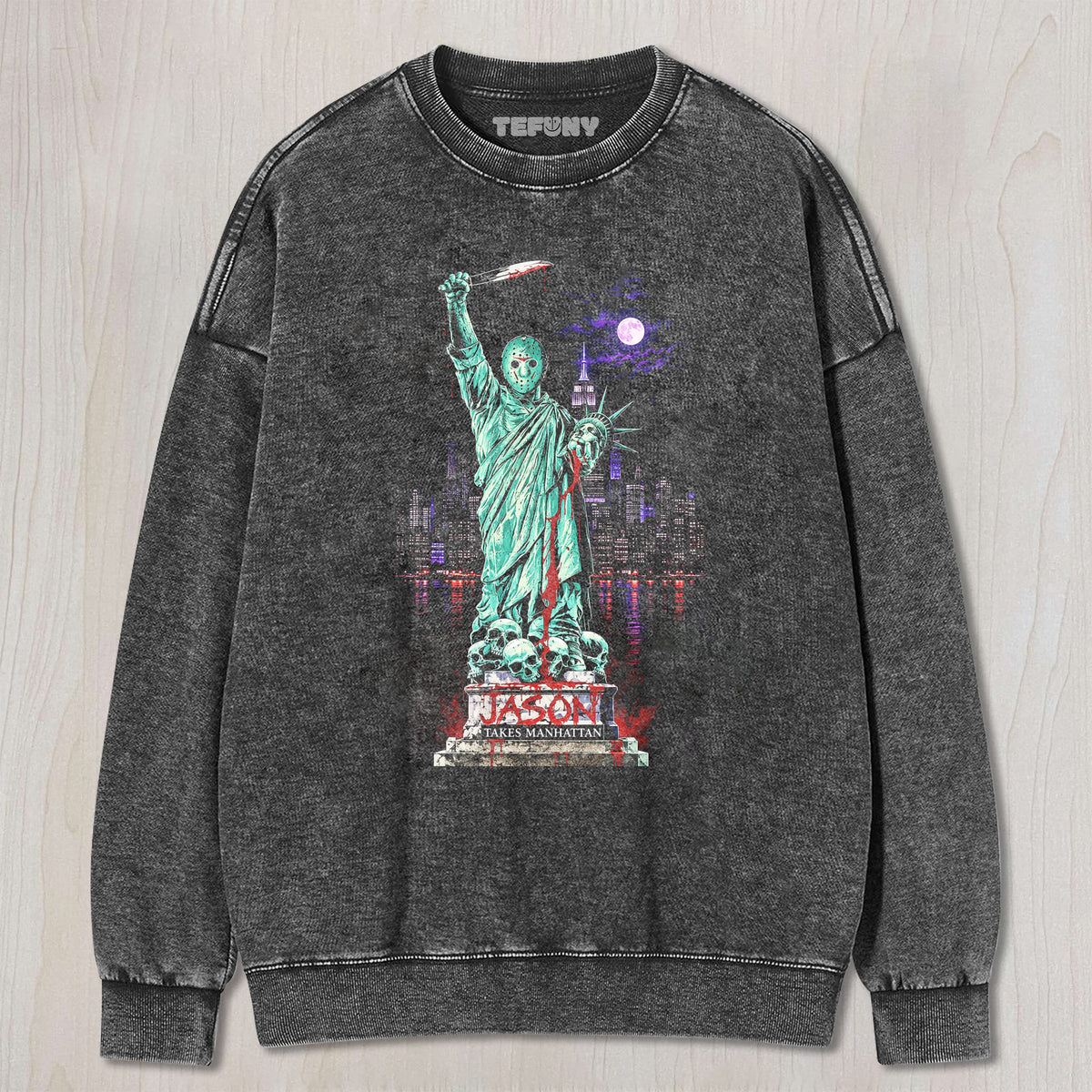 STATUE OF LIBERTY(JASON)UNISEX TEE, TANK TOP, LAYERED LS, SWEATSHIRT & HOODIE