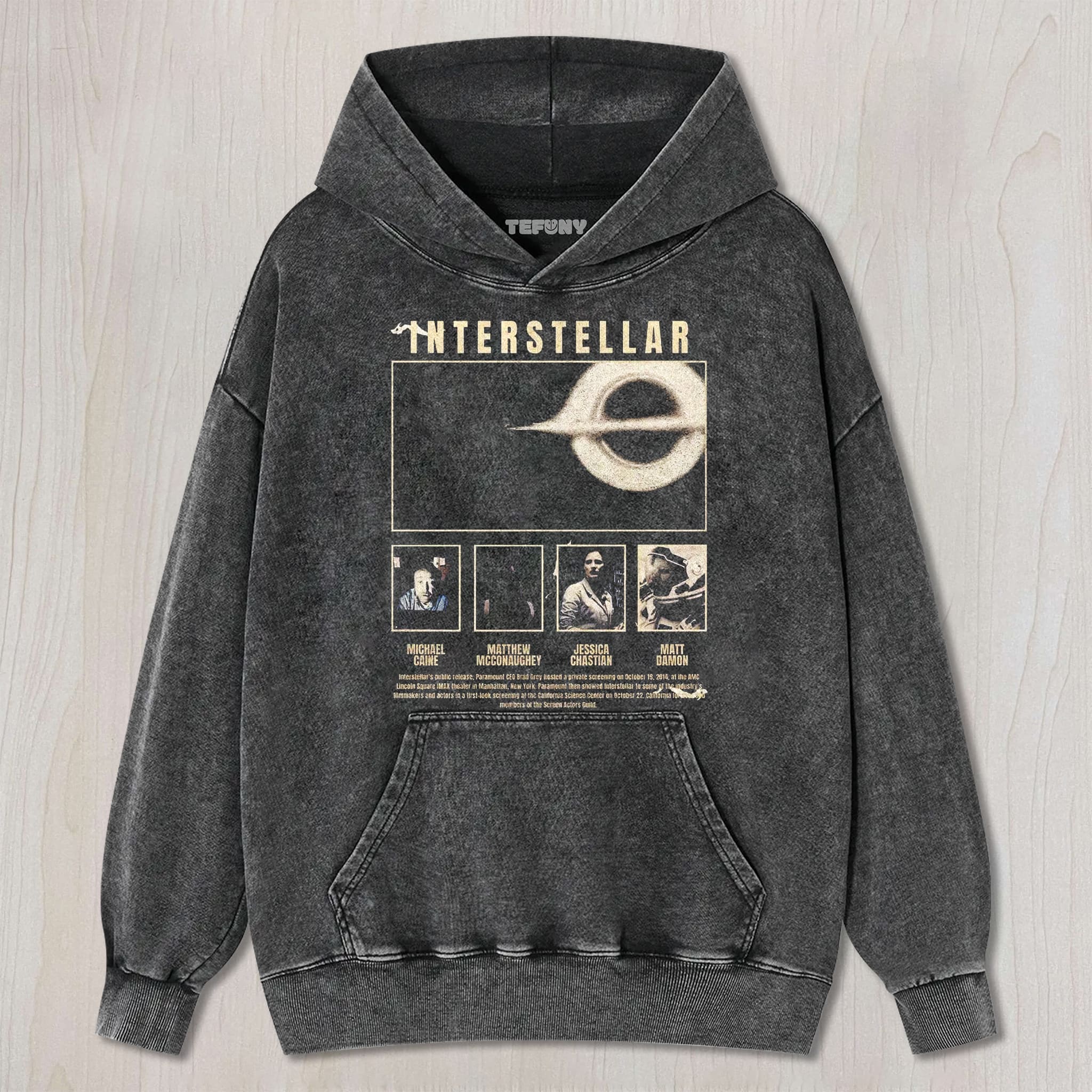 STELLAR FRONTIER VINTAGE WASHED SCI - FI MOVIE UNISEX TEE, TANK TOP, LAYERED LS, SWEATSHIRT & HOODIE