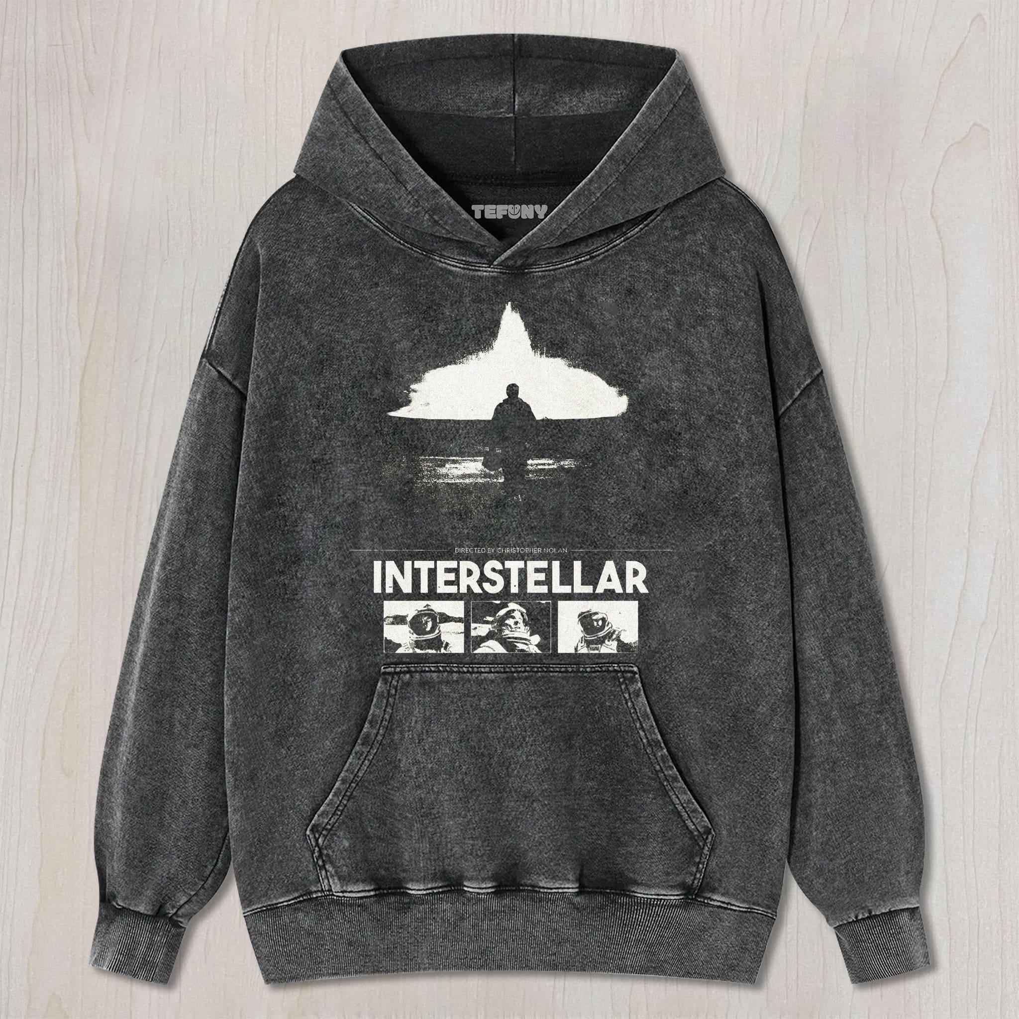 STELLAR FRONTIER VINTAGE WASHED SCI - FI MOVIE V4 UNISEX TEE, TANK TOP, LAYERED LS, SWEATSHIRT & HOODIE