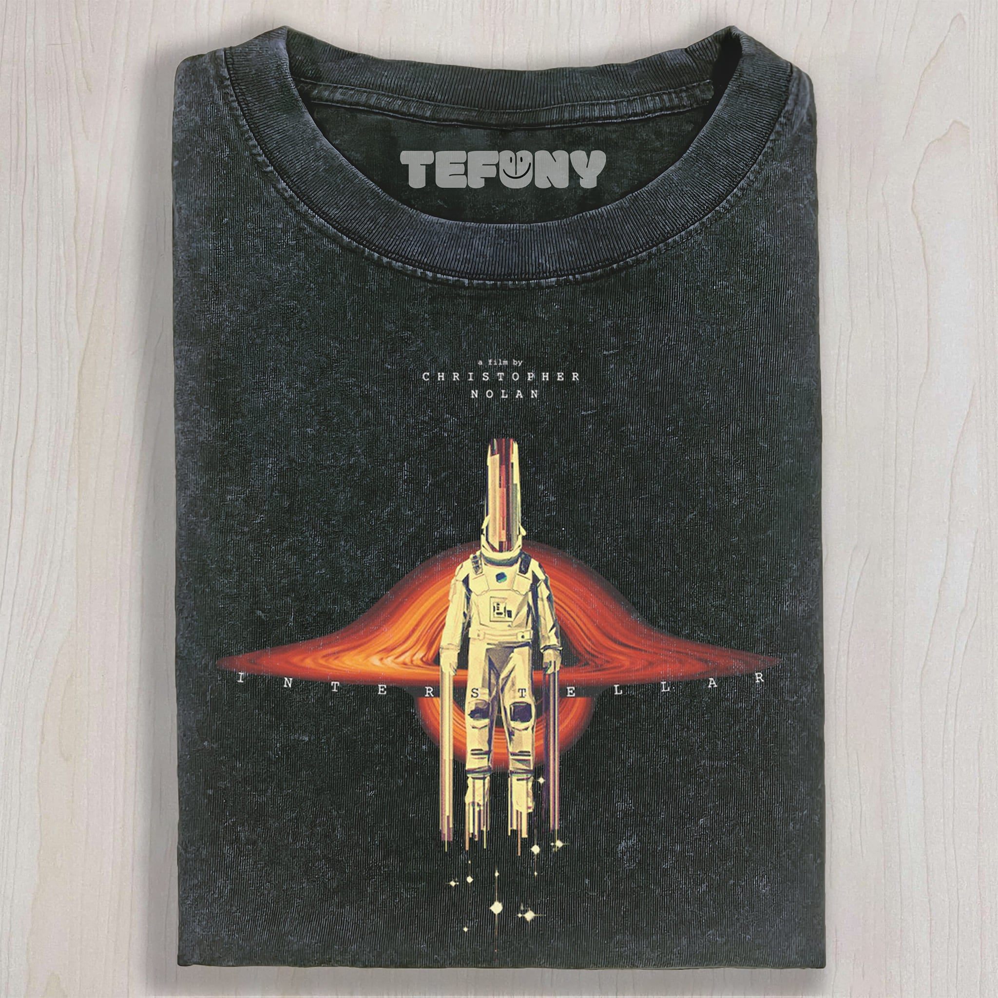 STELLAR FRONTIER VINTAGE WASHED SCI - FI MOVIE V5 UNISEX TEE, TANK TOP, LAYERED LS, SWEATSHIRT & HOODIE