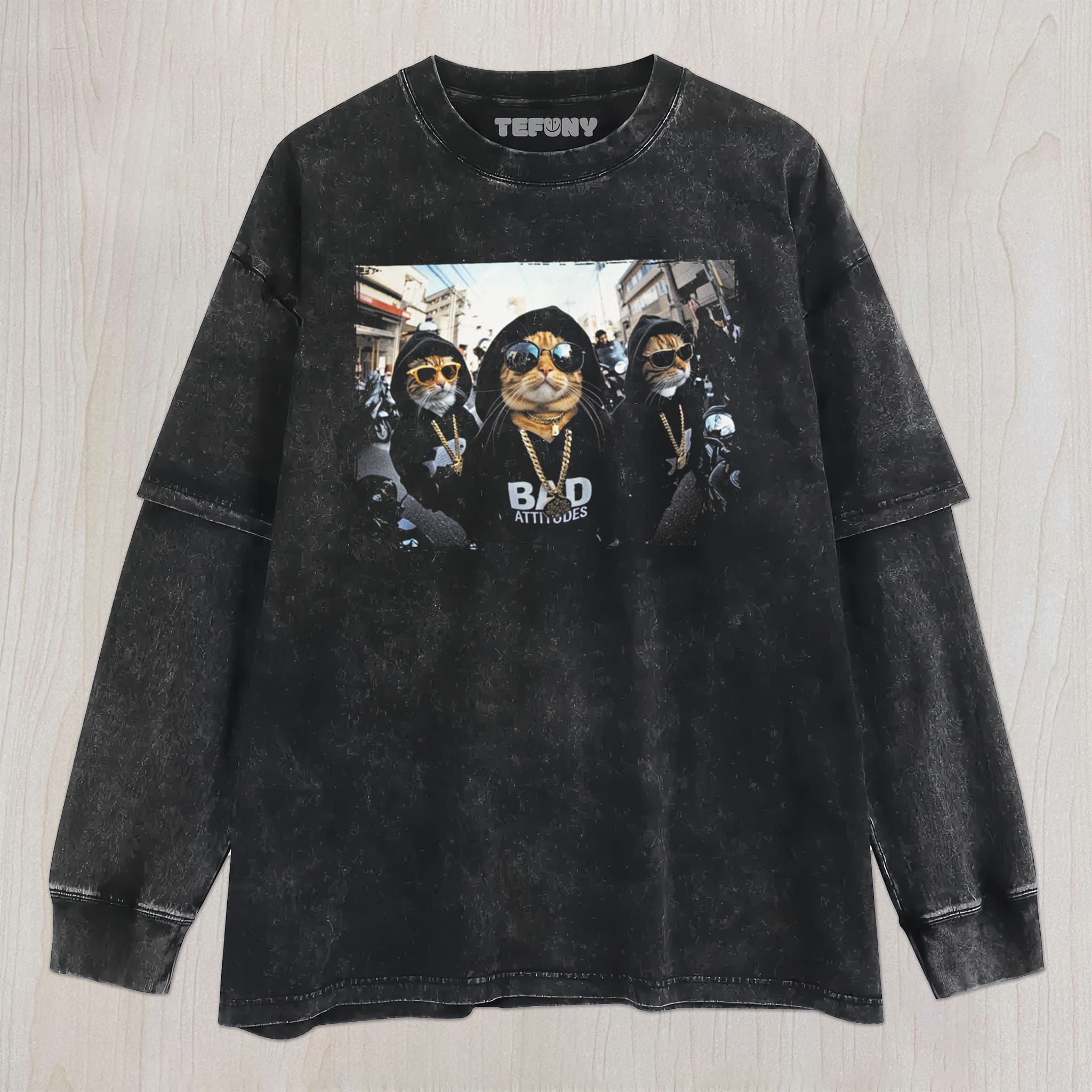 STREET CAT GANG UNISEX TEE, TANK TOP, LAYERED LS, SWEATSHIRT & HOODIE