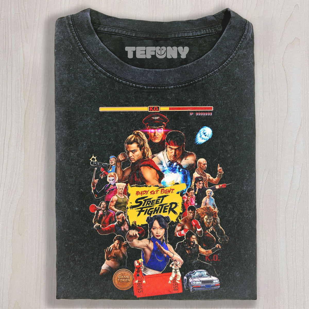 STREET FIGHTER MOVIE UNISEX TEE, TANK TOP, LAYERED LS, SWEATSHIRT & HOODIE