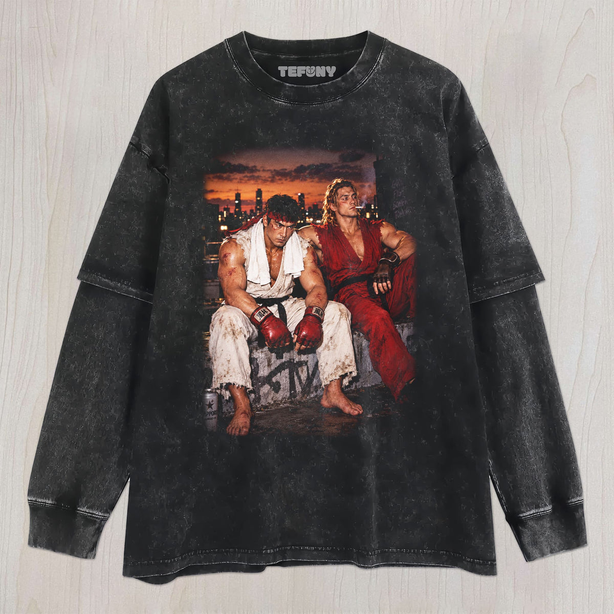 STREET FIGHTER MOVIE V10 UNISEX TEE, TANK TOP, LAYERED LS, SWEATSHIRT & HOODIE