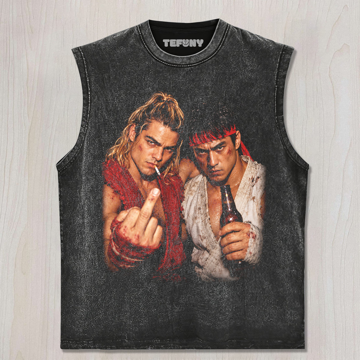 STREET FIGHTER MOVIE V6 UNISEX TEE, TANK TOP, LAYERED LS, SWEATSHIRT & HOODIE