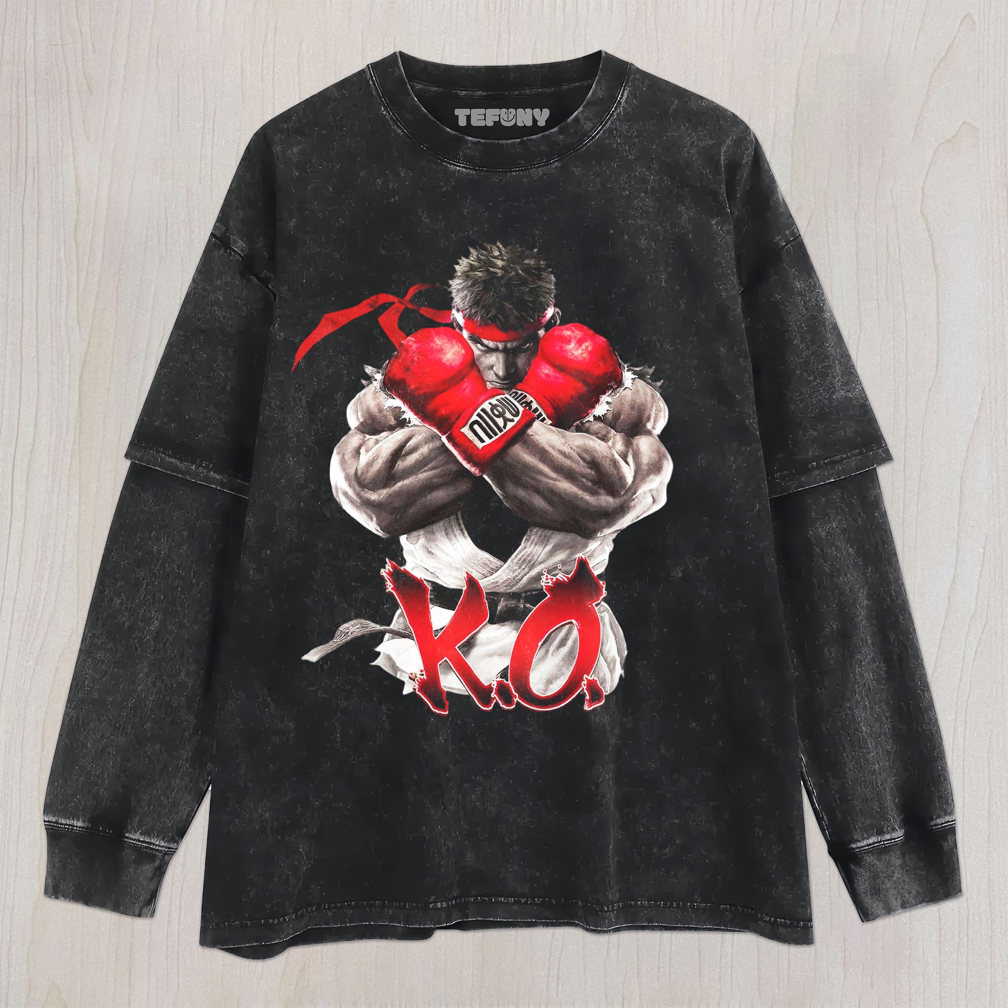 STREET FIGHTER V1 UNISEX TEE, TANK TOP, LAYERED LS, SWEATSHIRT & HOODIE
