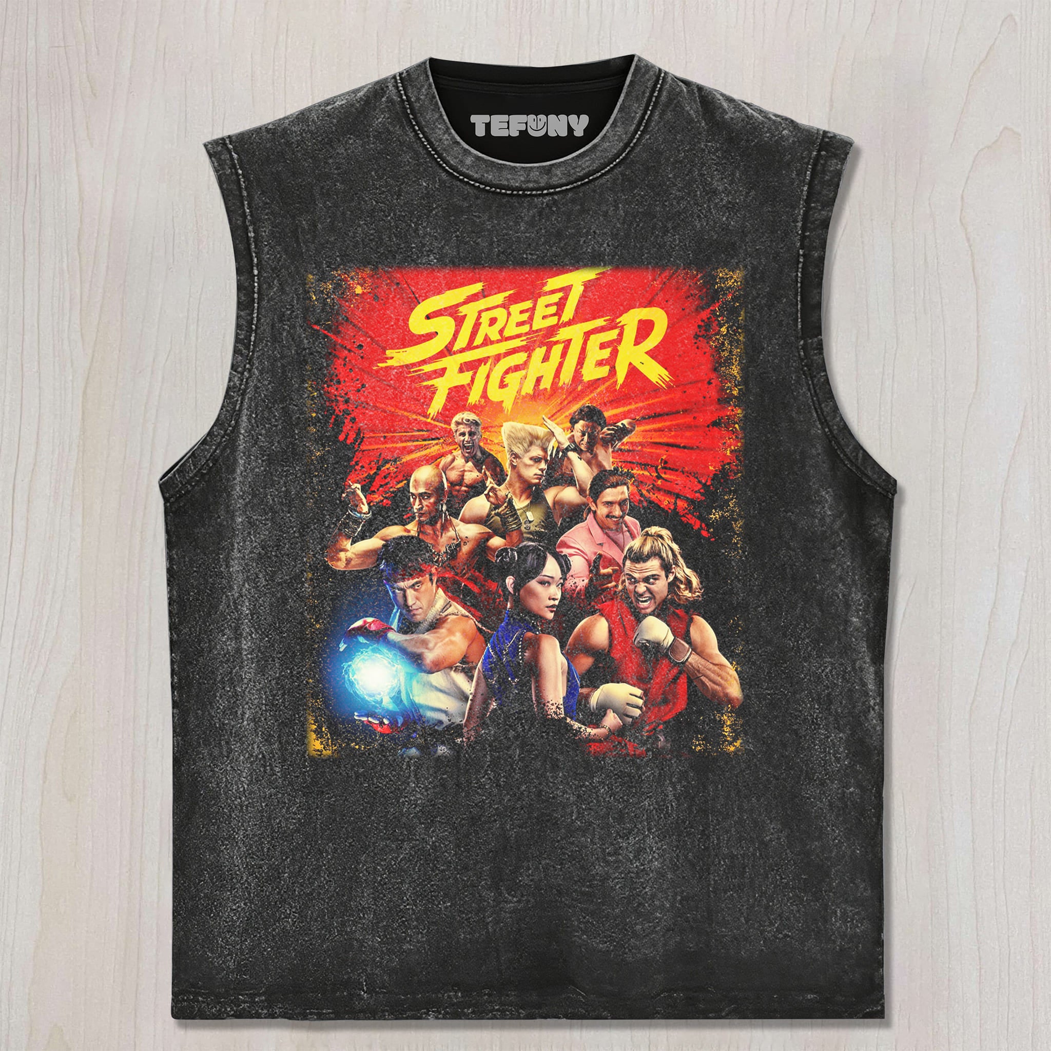 STREET FIGHTER V2 UNISEX TEE, TANK TOP, LAYERED LS, SWEATSHIRT & HOODIE
