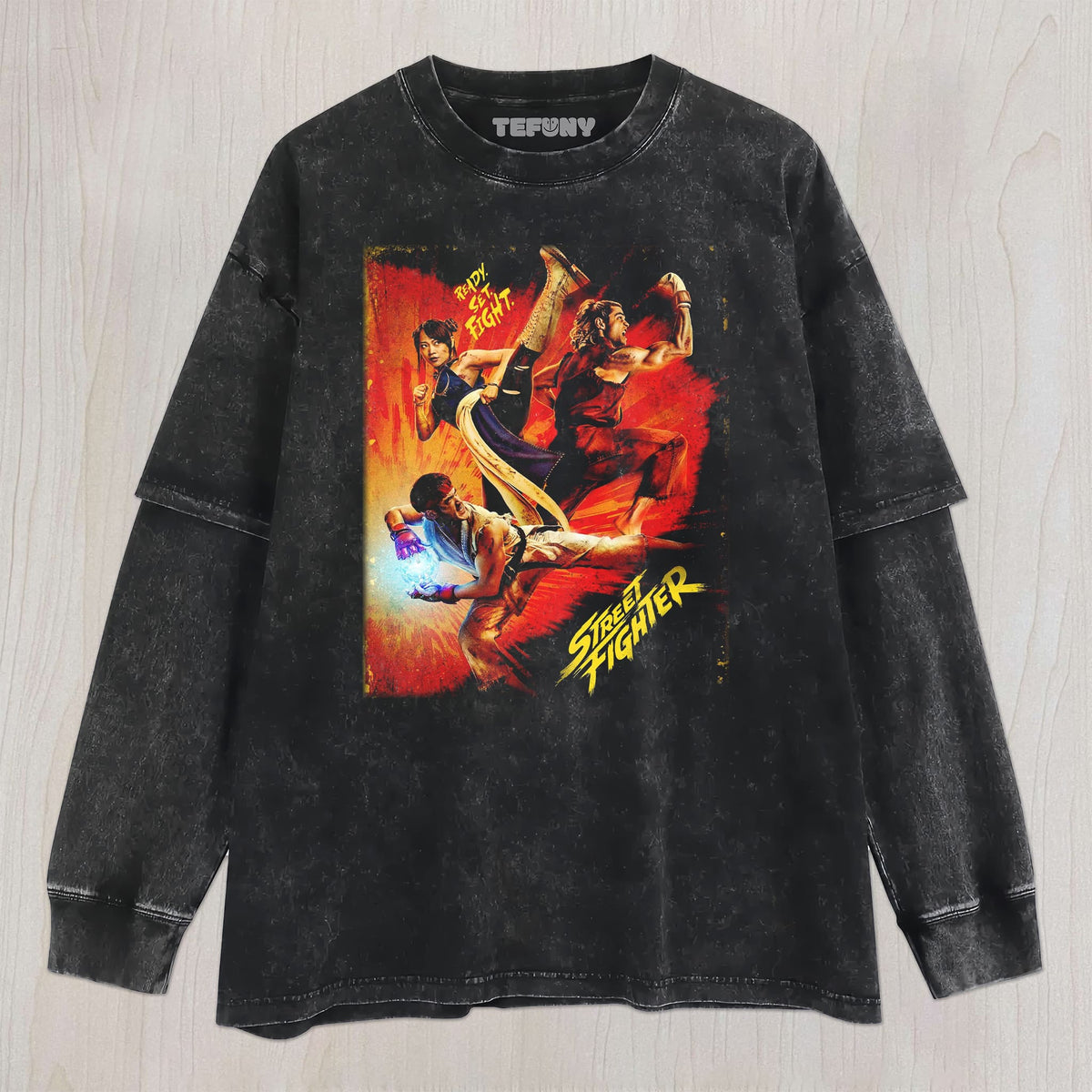 STREET FIGHTER V3 UNISEX TEE, TANK TOP, LAYERED LS, SWEATSHIRT & HOODIE