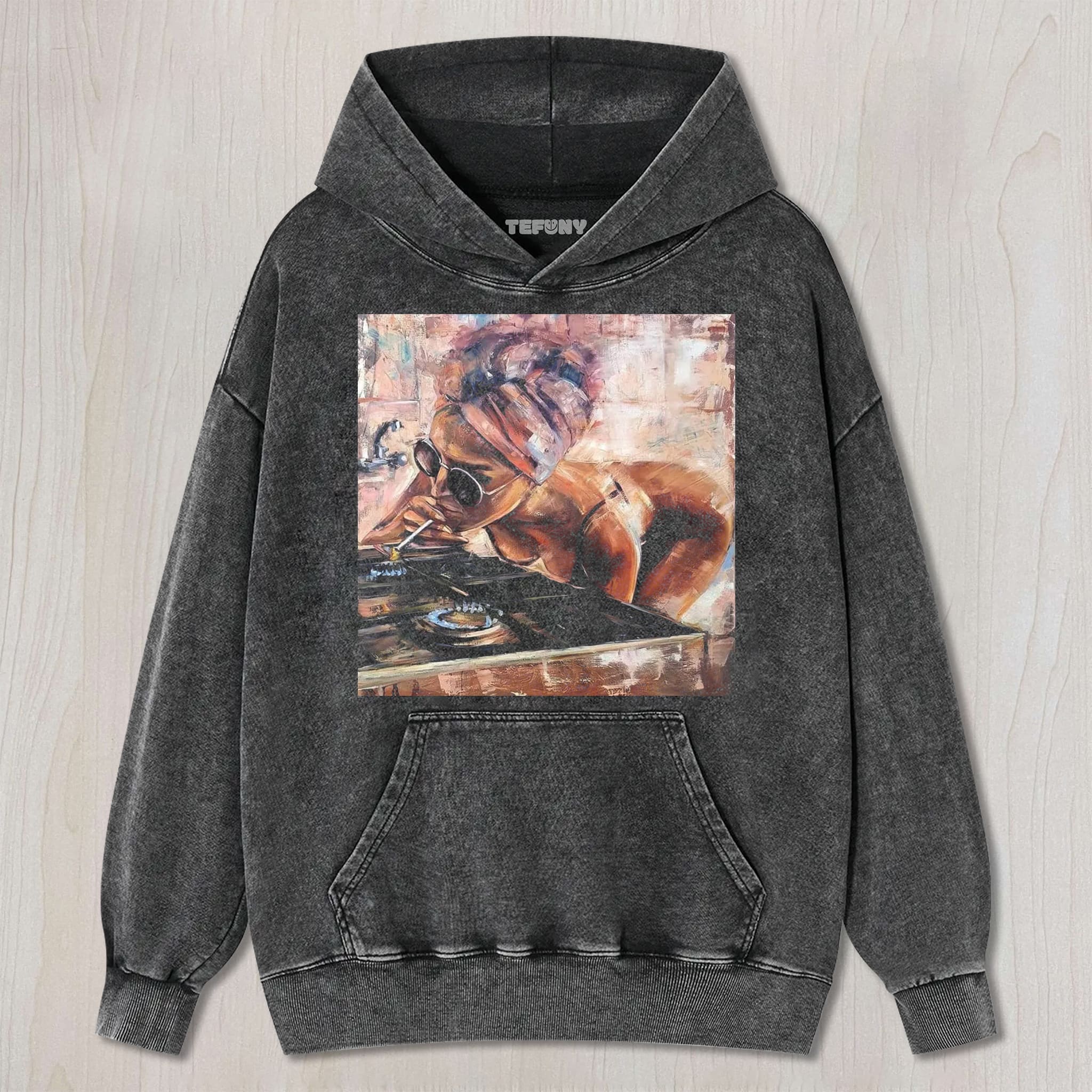 SUNGLASSES LADY CIGARETTES UNISEX TEE, TANK TOP, LAYERED LS, SWEATSHIRT & HOODIE