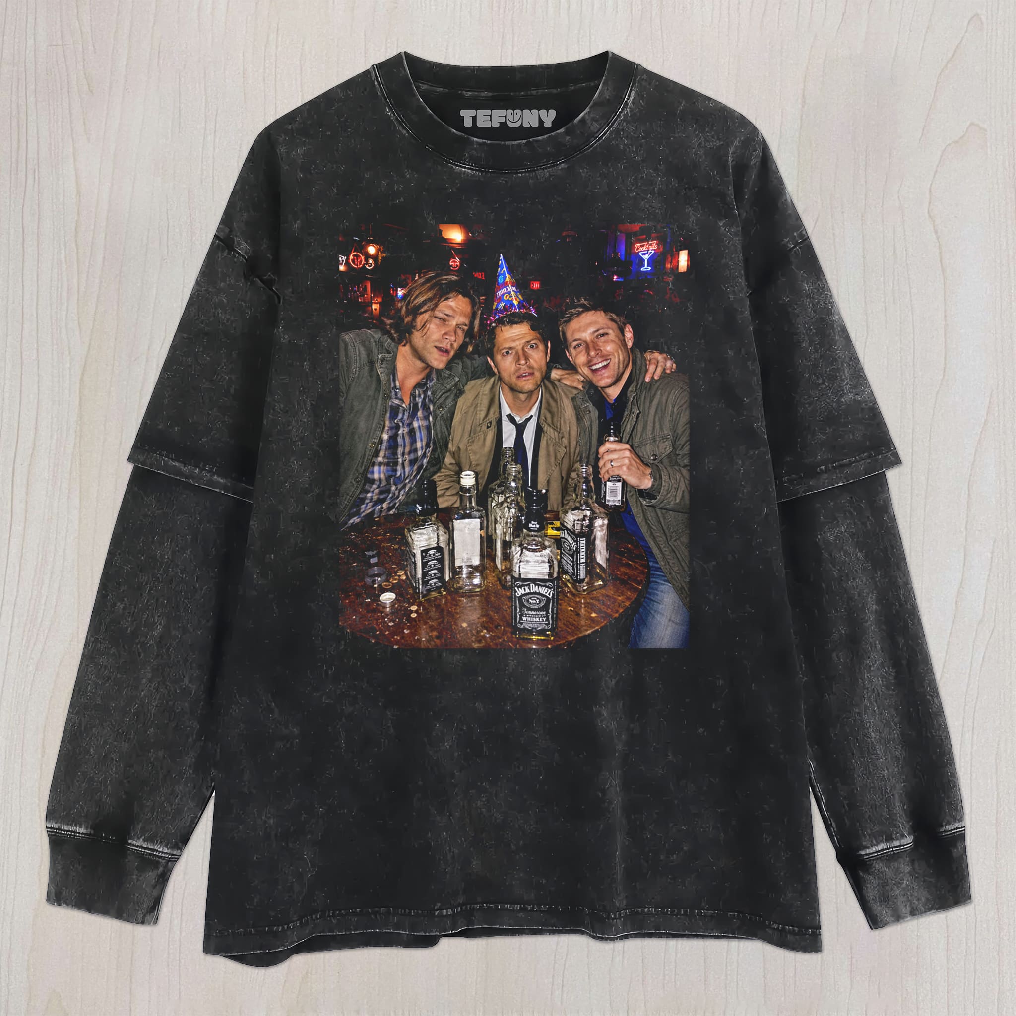 SUPERNATURAL V5 UNISEX TEE, TANK TOP, LAYERED LS, SWEATSHIRT & HOODIE