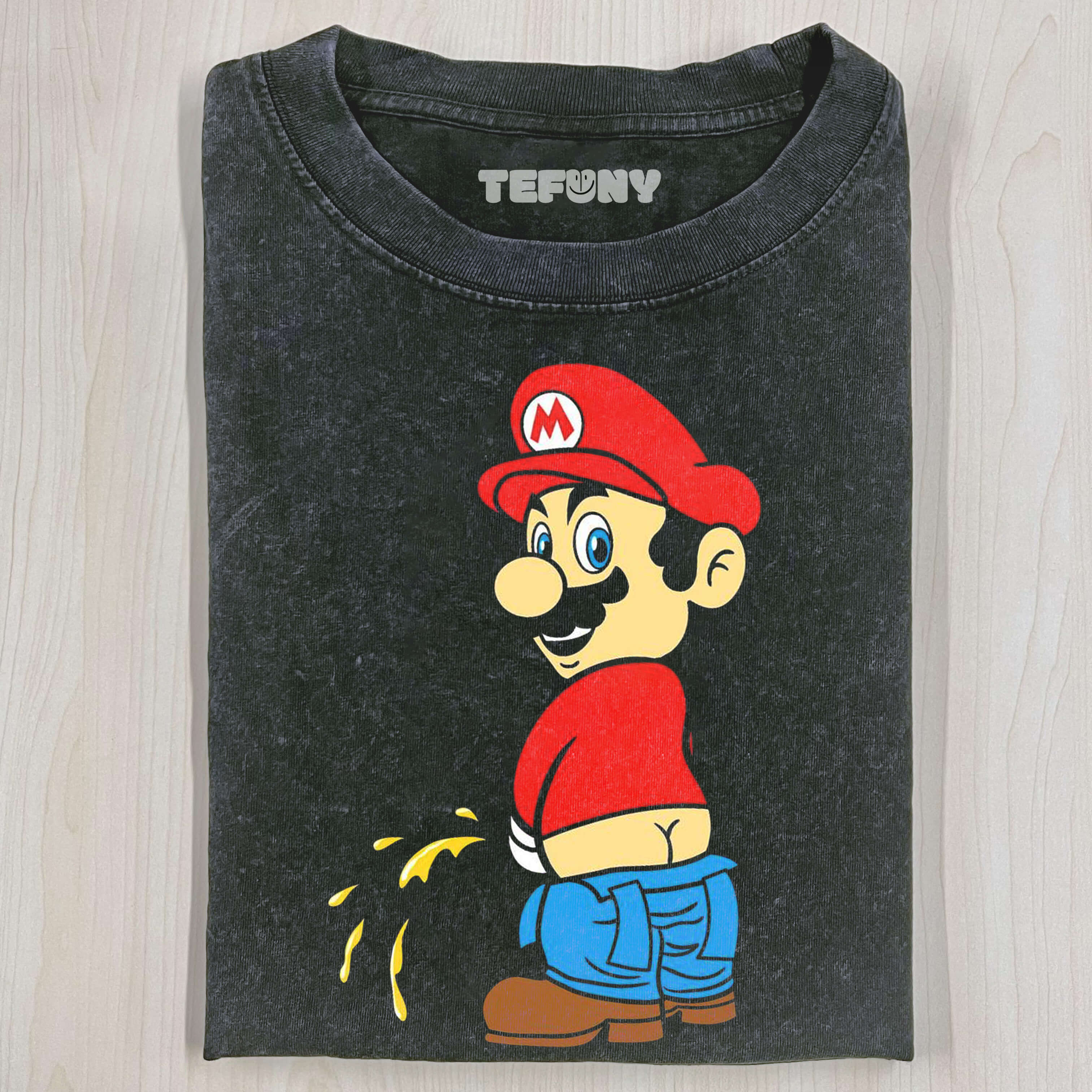 SUPER MARIO BROS. IS PEEING T-SHIRT