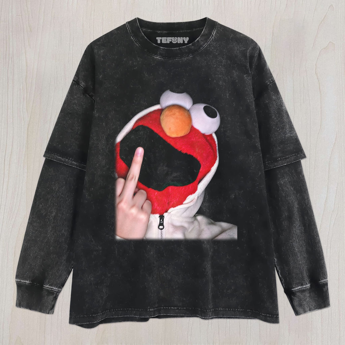 SURREAL ELMO UNISEX TEE, TANK TOP, LAYERED LS, SWEATSHIRT & HOODIE