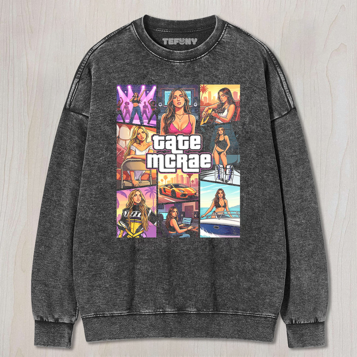 TATE MCRAE UNISEX TEE, TANK TOP, LAYERED LS, SWEATSHIRT & HOODIE