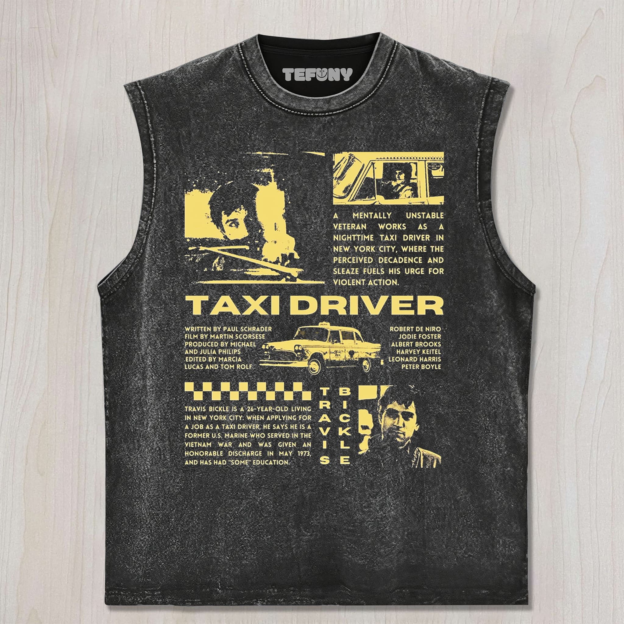 TAXI DRIVER V1 UNISEX TEE, TANK TOP, LAYERED LS, SWEATSHIRT & HOODIE