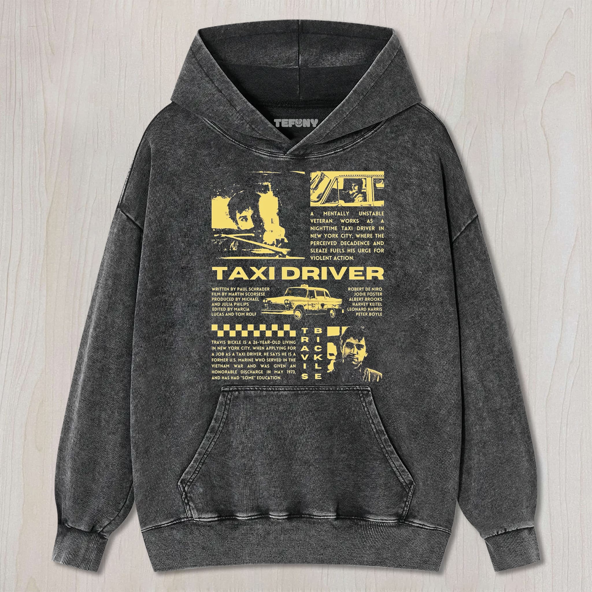TAXI DRIVER V1 UNISEX TEE, TANK TOP, LAYERED LS, SWEATSHIRT & HOODIE