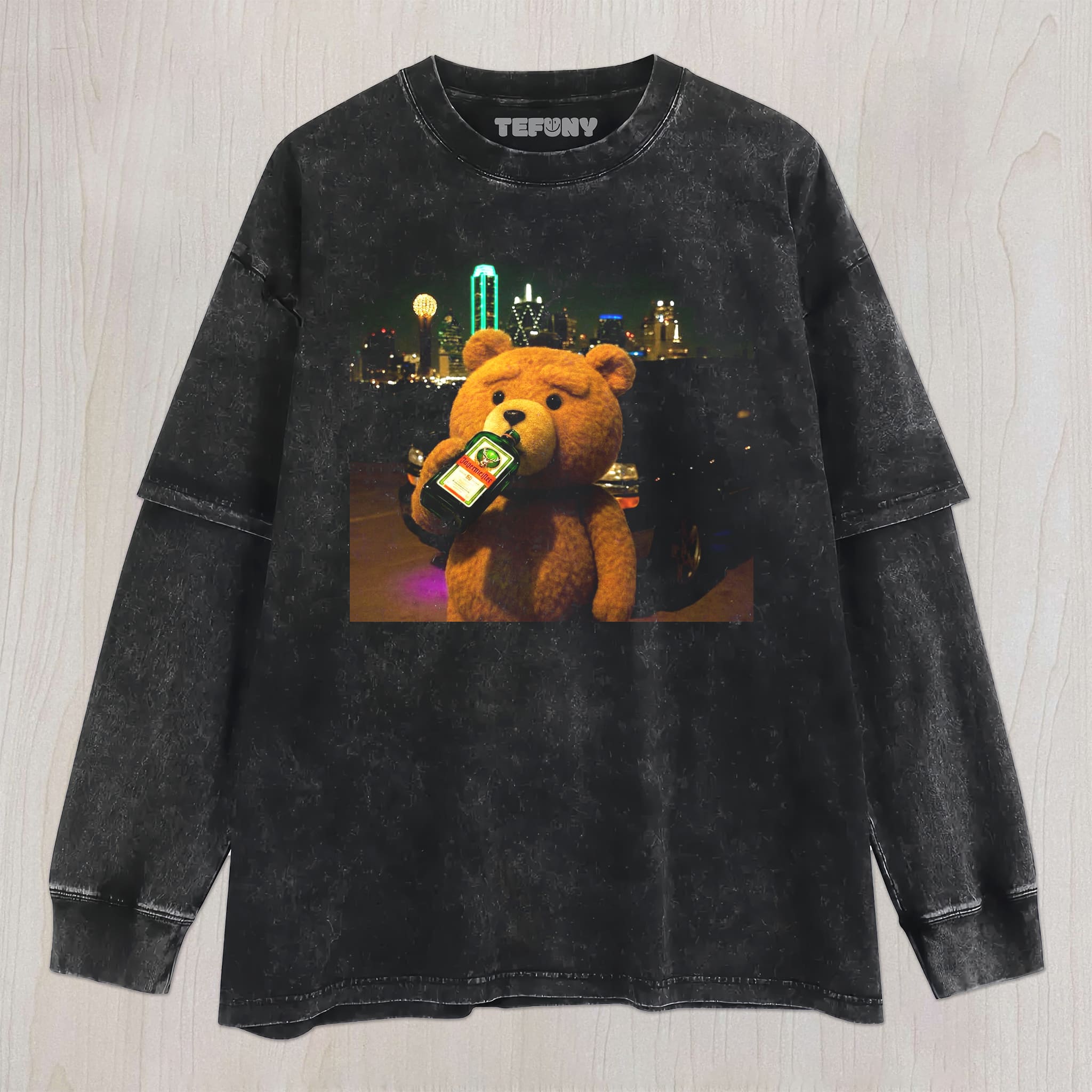 TED DRINKING UNISEX TEE, TANK TOP, LAYERED LS, SWEATSHIRT & HOODIE