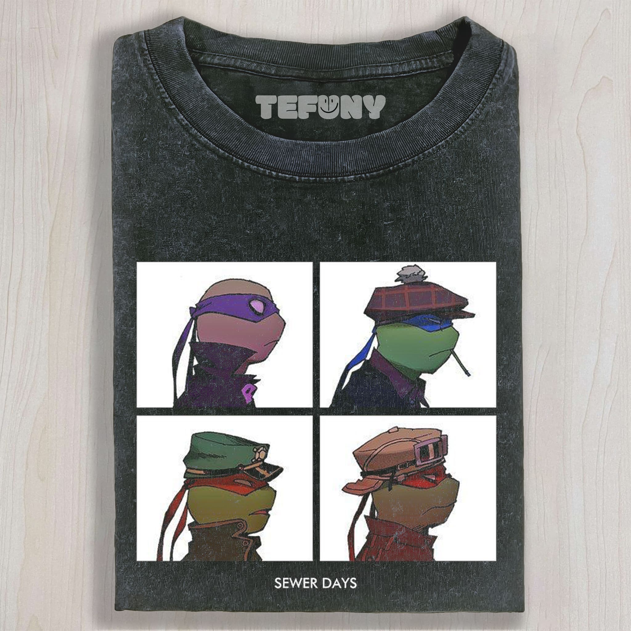 TEENAGE MUTANT NINJA TURTLES SEWER DAYS UNISEX TEE, TANK TOP, LAYERED LS, SWEATSHIRT & HOODIE