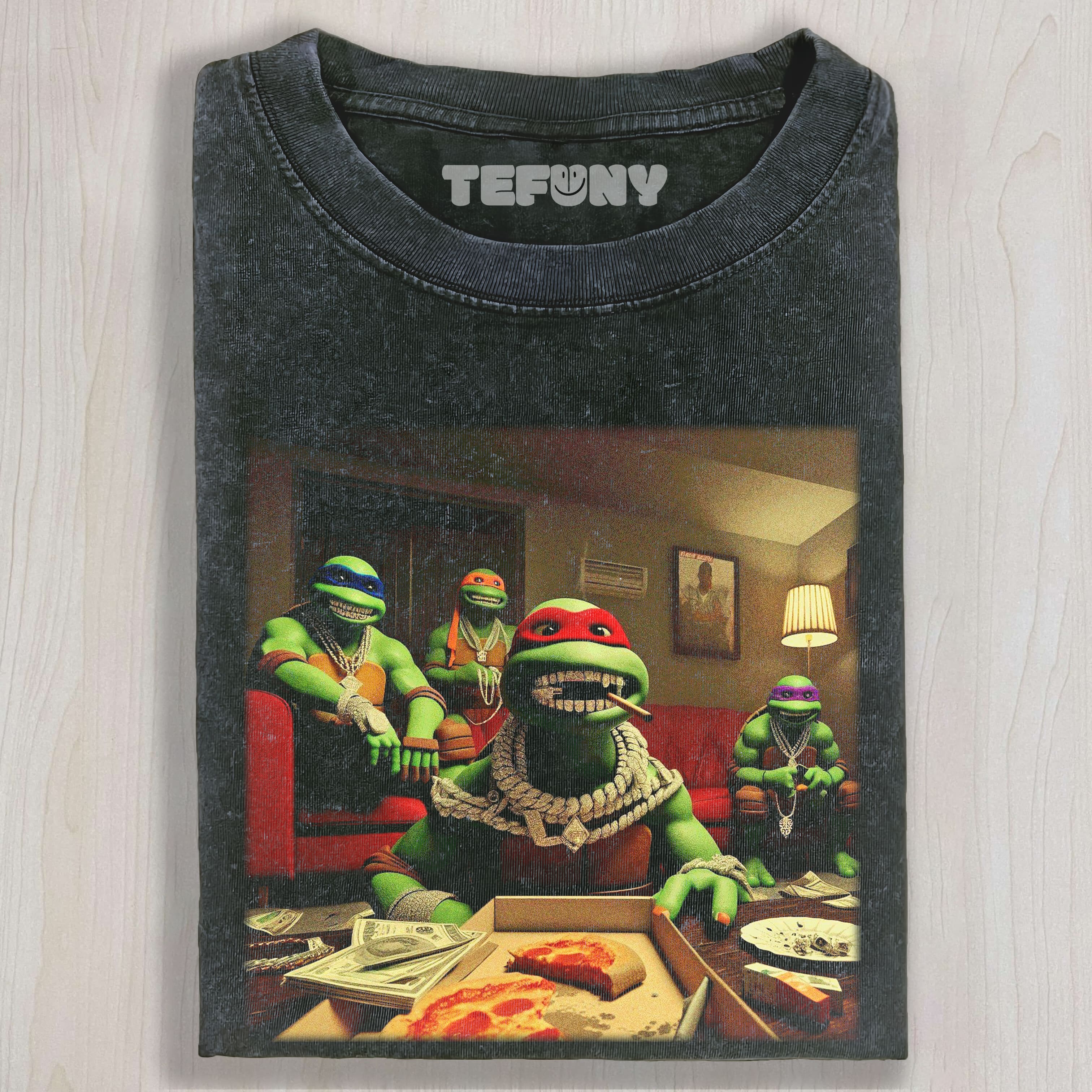 TEENAGE MUTANT NINJA TURTLES PIZZA TEE & SWEAT & HOOD
