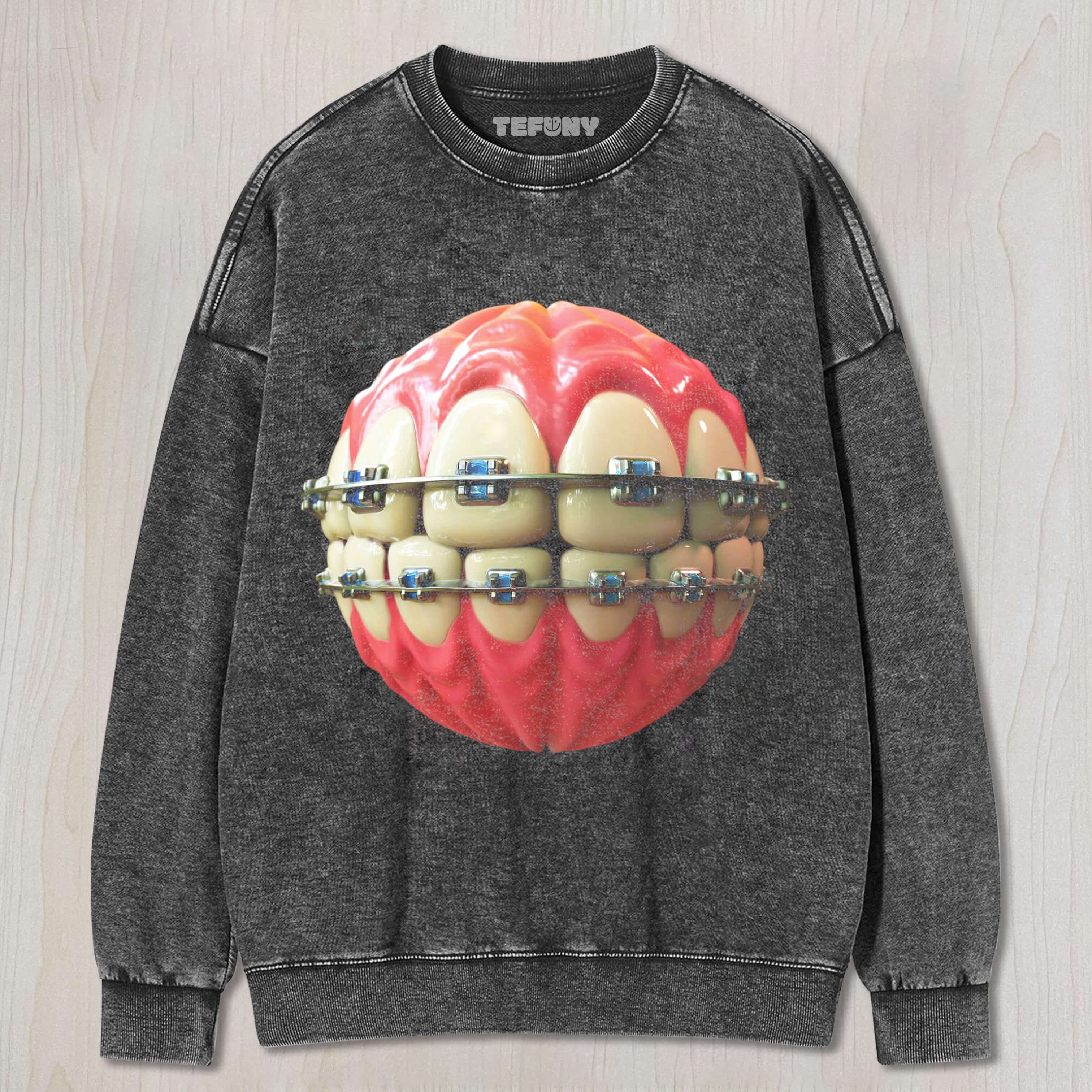 TEETH WITH BRACES T-SHIRT