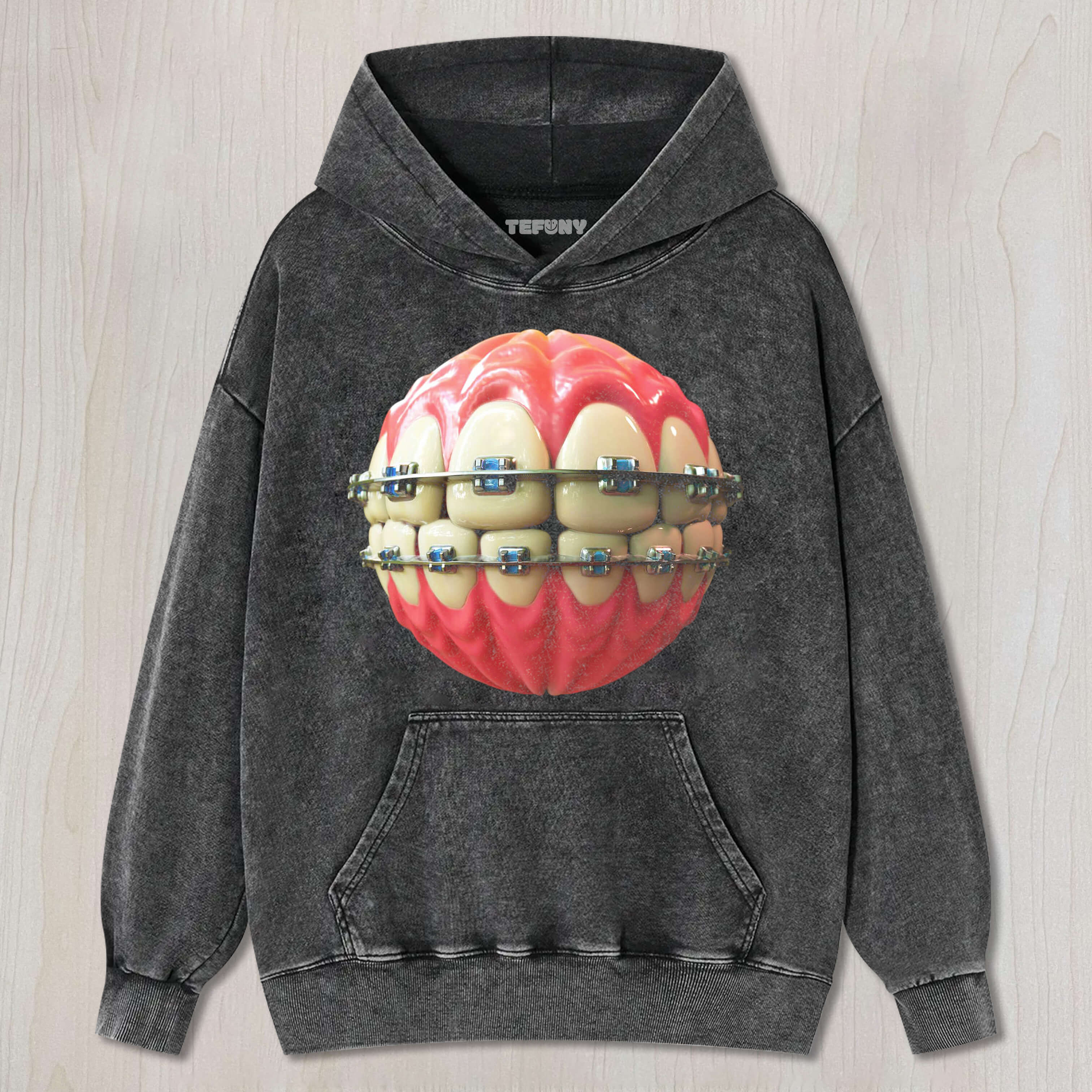TEETH WITH BRACES T-SHIRT