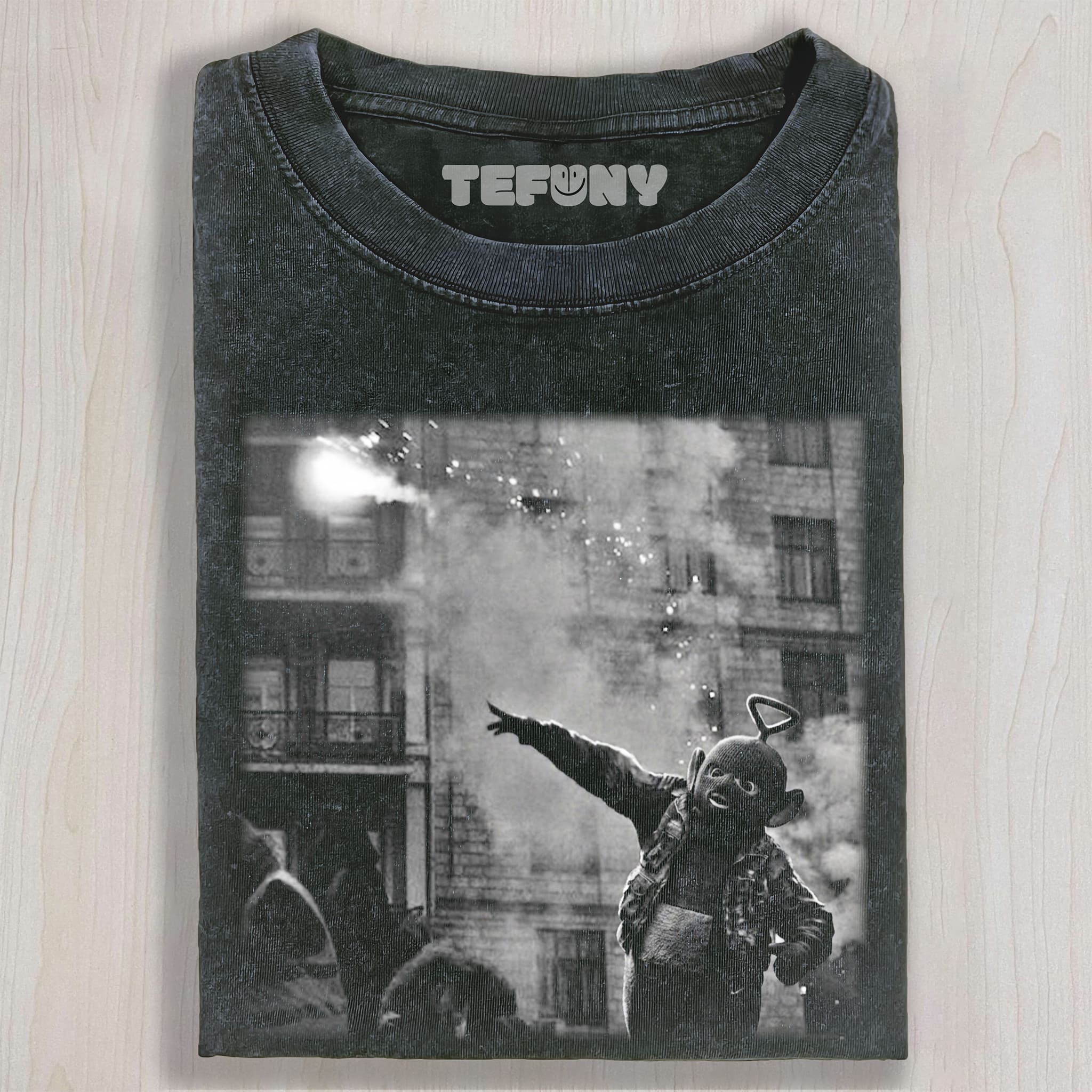 TELETUBBIES-SURREAL V2 UNISEX TEE, TANK TOP, LAYERED LS, SWEATSHIRT & HOODIE