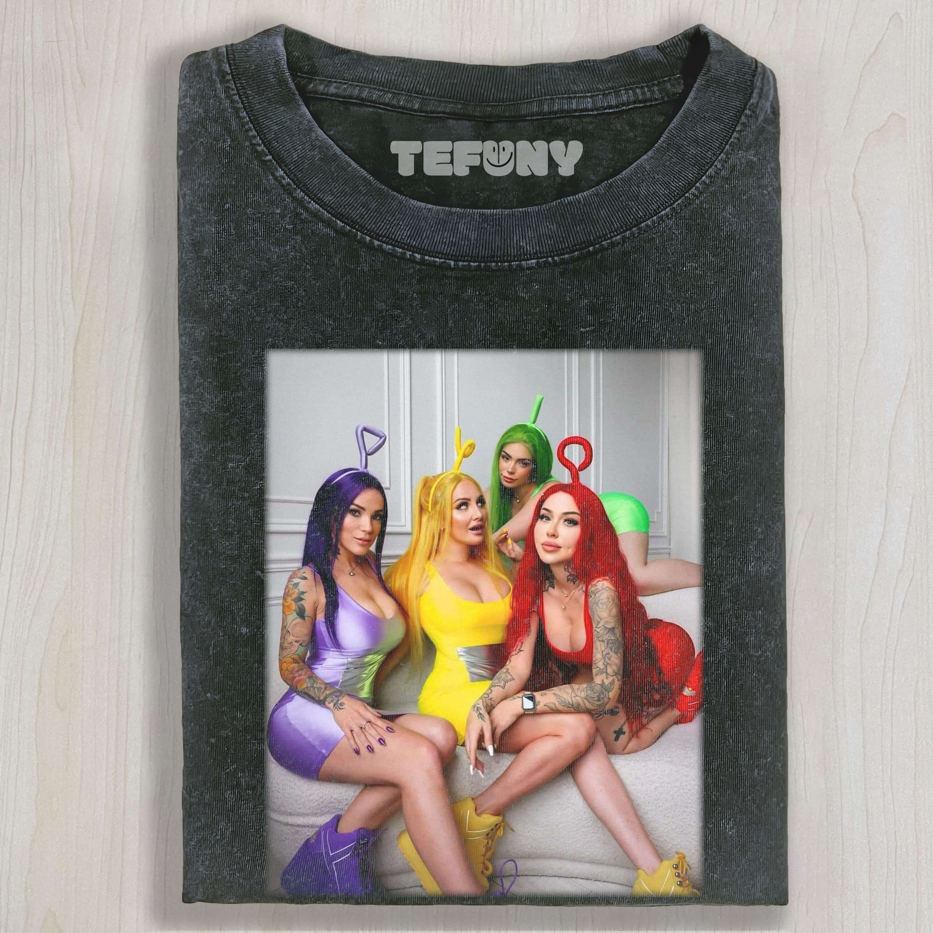TELETUBBIES (BEAUTIFUL GIRL VERSION) TEE & SWEAT & HOOD