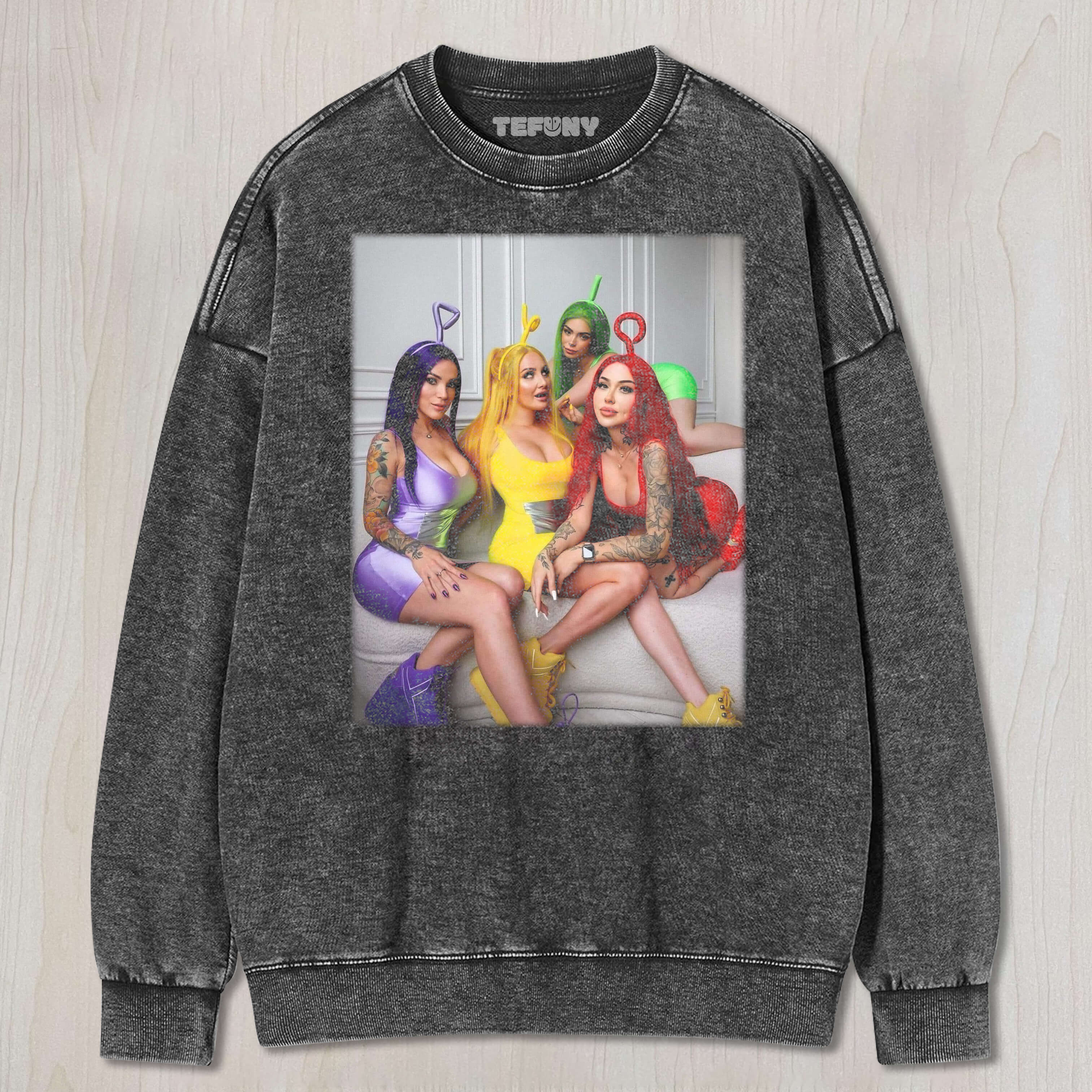 TELETUBBIES (BEAUTIFUL GIRL VERSION) TEE & SWEAT & HOOD