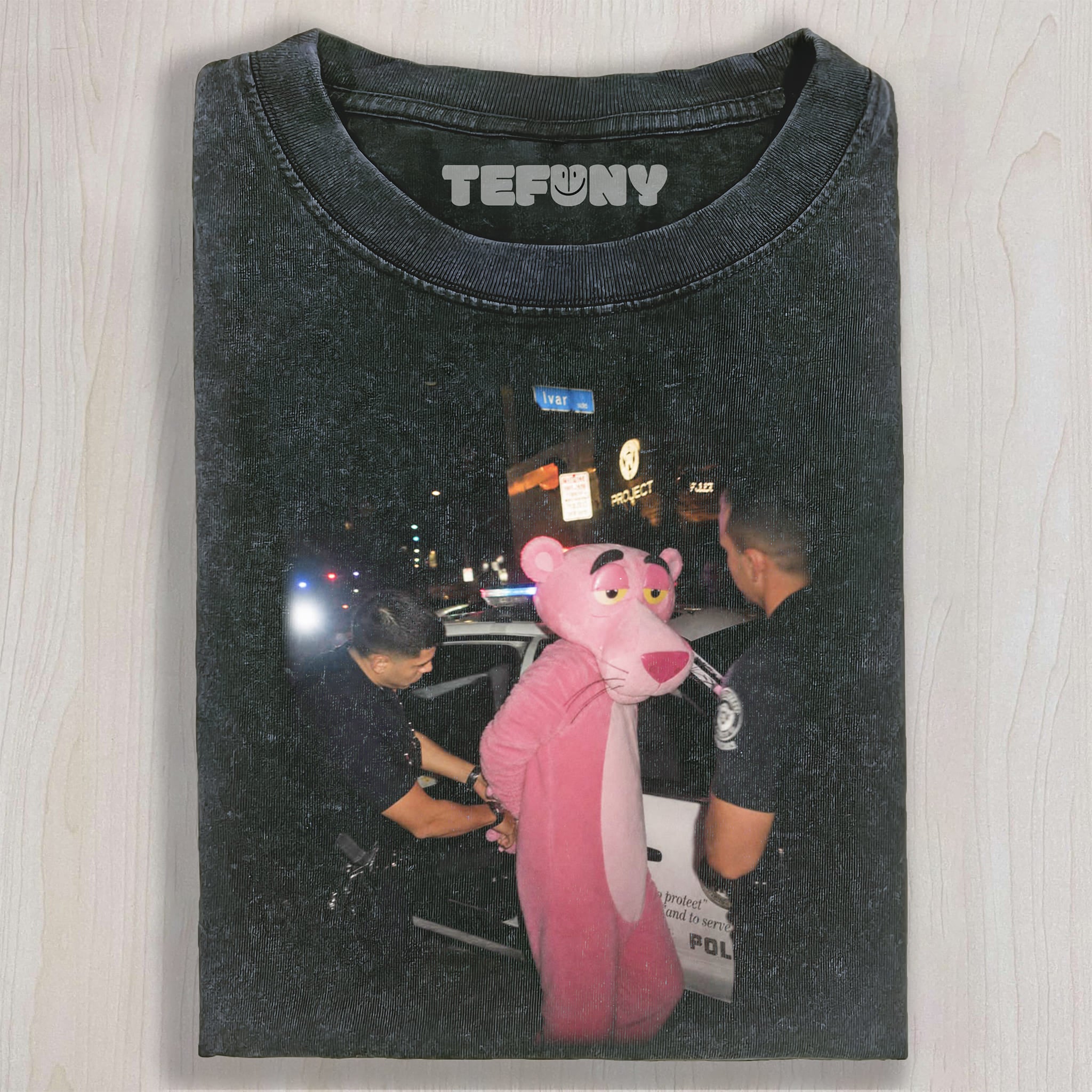 THE ARRESTED PINK PANTHER UNISEX TEE, TANK TOP, LAYERED LS, SWEATSHIRT & HOODIE