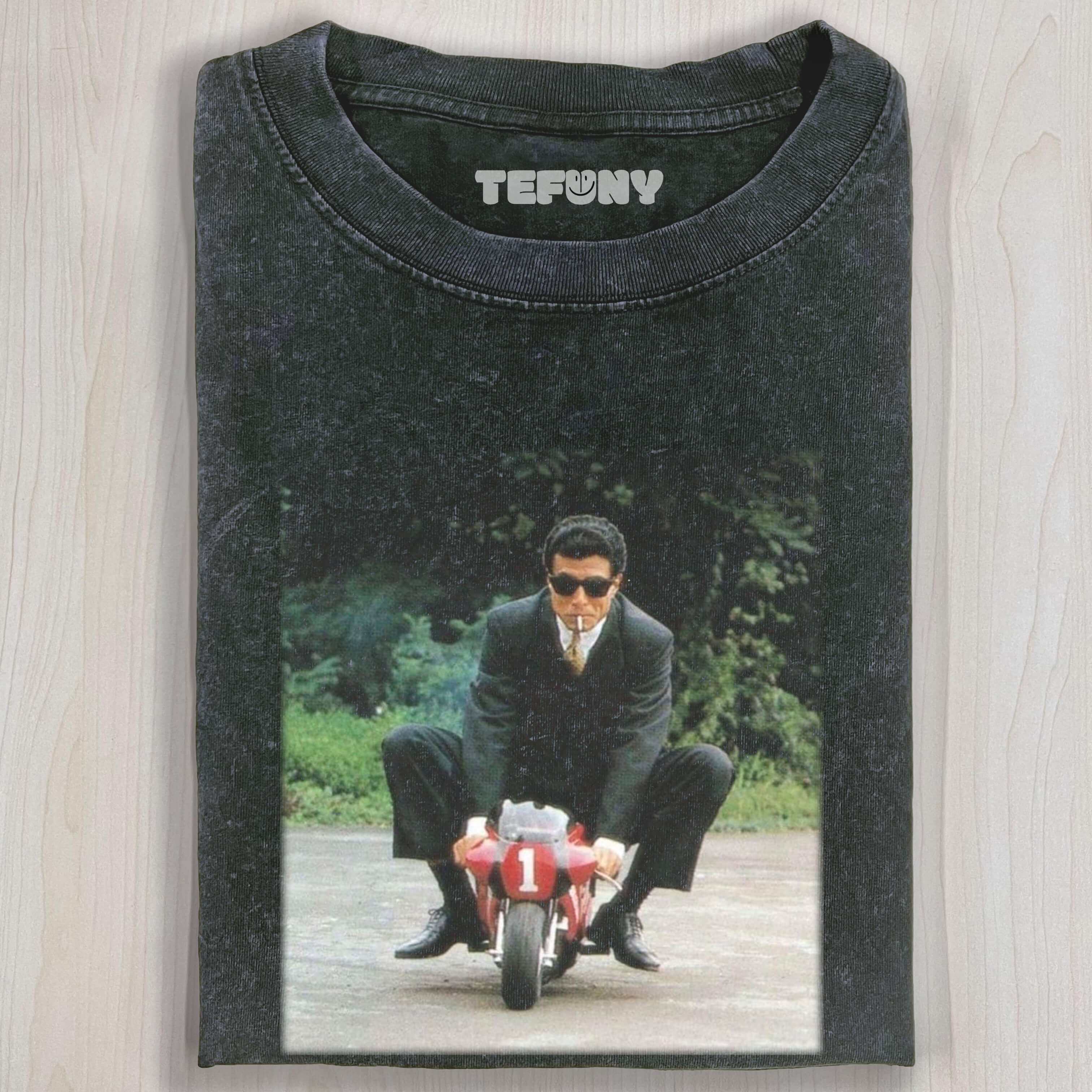 THE CAR RUSHED T-SHIRT