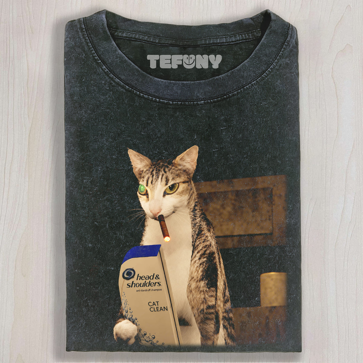 THE CAT WHO FORGOT HIS PHONE UNISEX TEE, TANK TOP, LAYERED LS, SWEATSHIRT & HOODIE