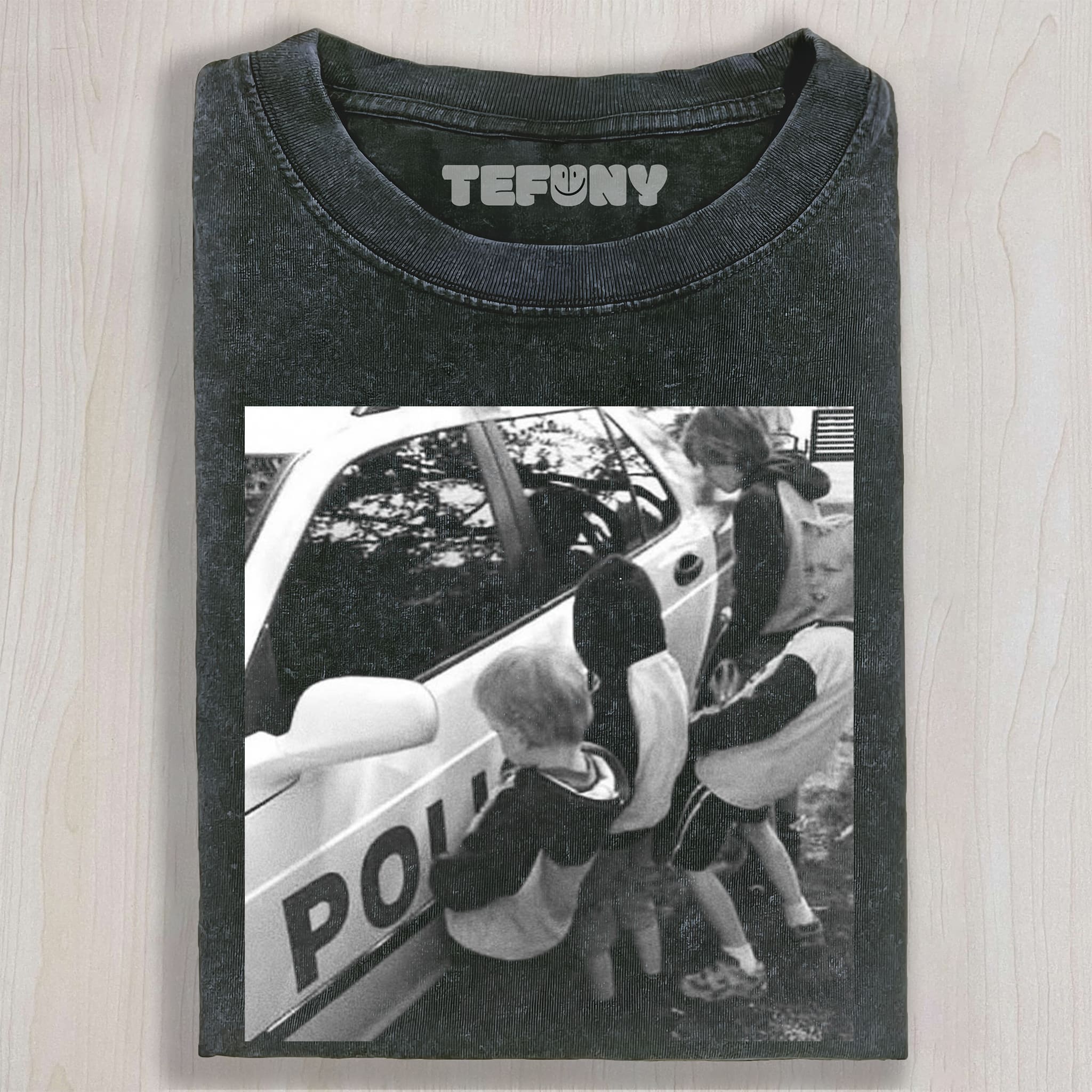 THE CHILDREN URINATED NEXT TO THE CAR UNISEX TEE, TANK TOP, LAYERED LS, SWEATSHIRT & HOODIE