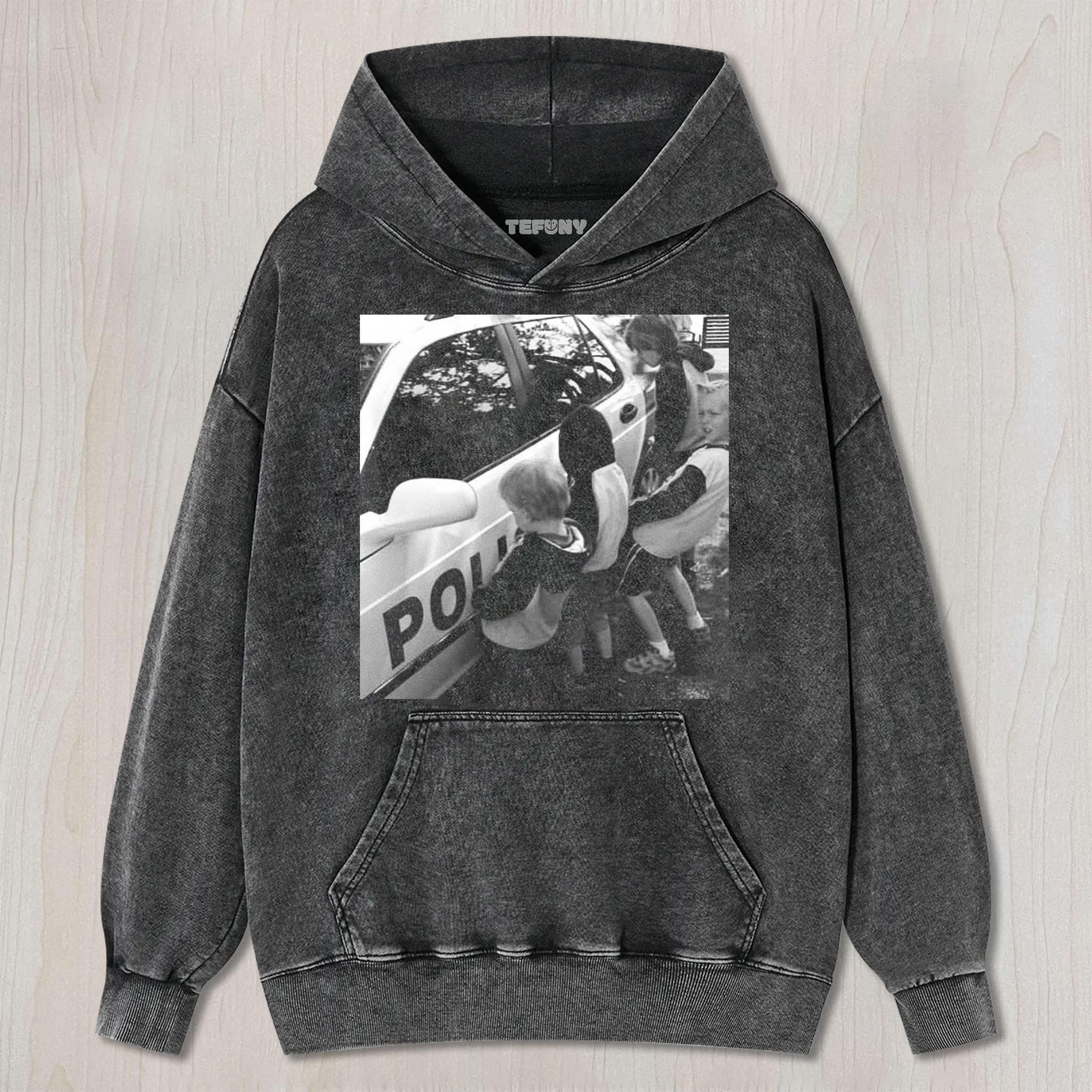 THE CHILDREN URINATED NEXT TO THE CAR UNISEX TEE, TANK TOP, LAYERED LS, SWEATSHIRT & HOODIE