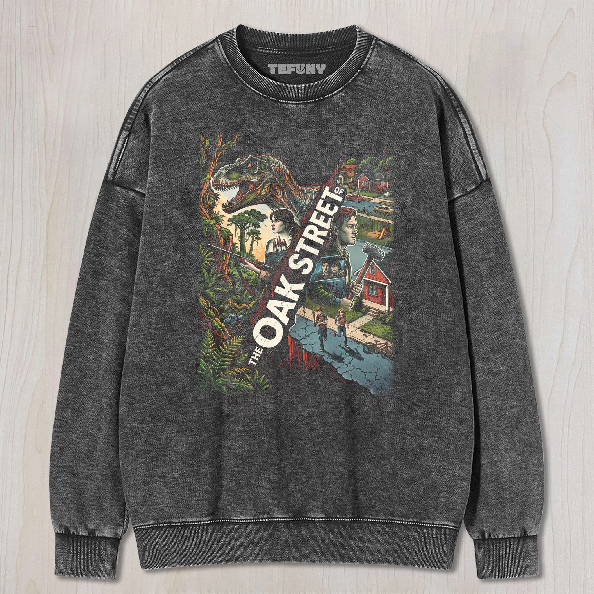 THE END OF OAK STREET V2 UNISEX TEE, TANK TOP, LAYERED LS, SWEATSHIRT & HOODIE