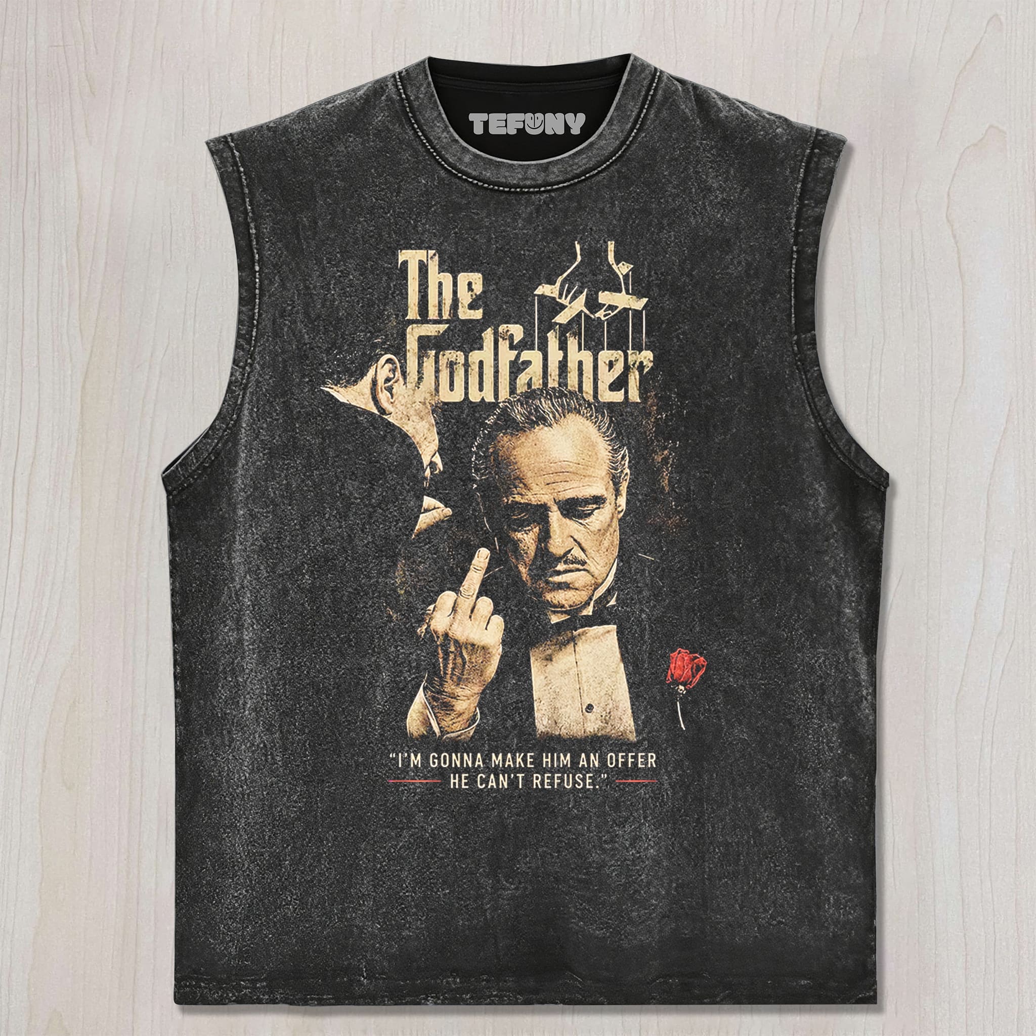 THE GODFATHER UNISEX TEE, TANK TOP, LAYERED LS, SWEATSHIRT & HOODIE