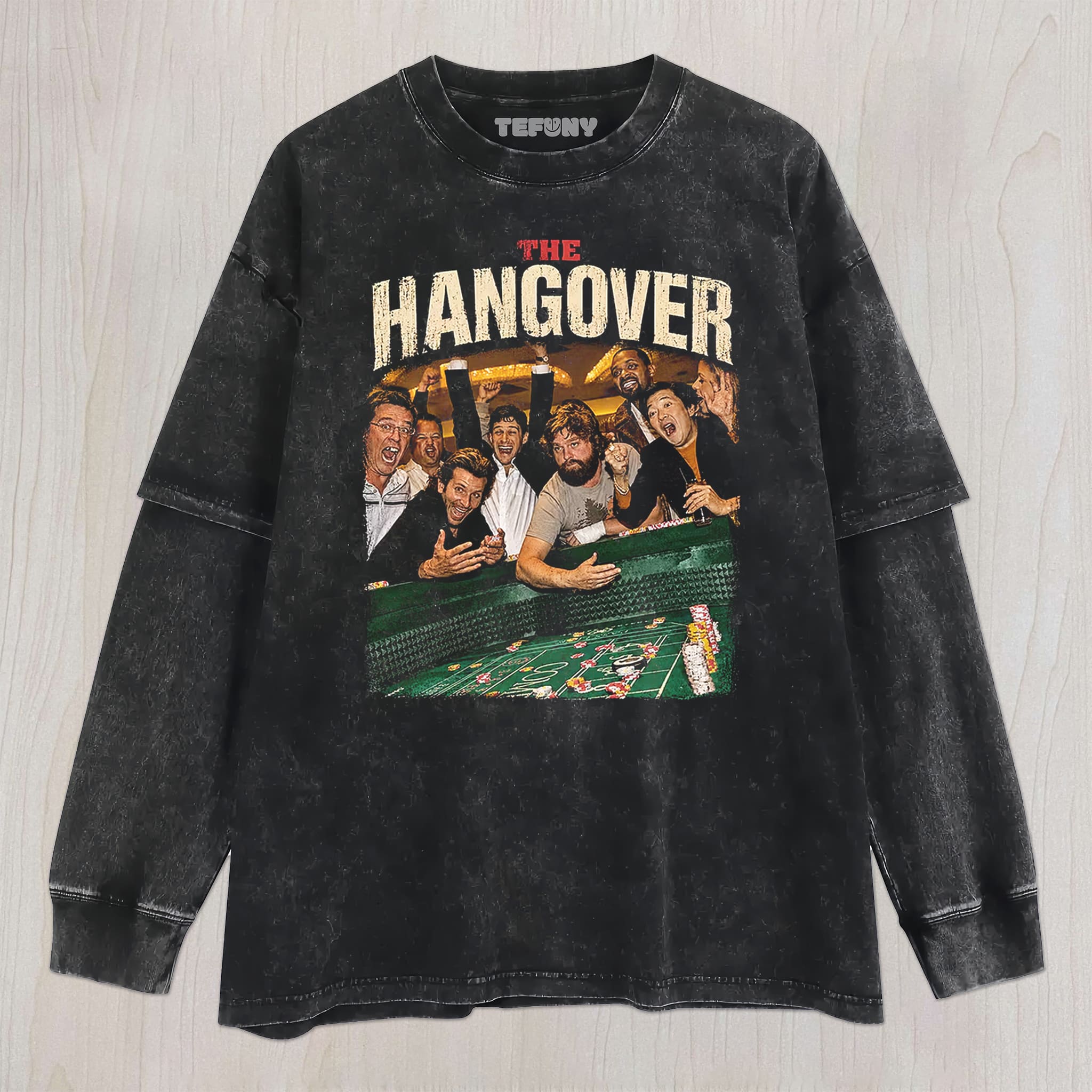 THE HANGOVER UNISEX TEE, TANK TOP, LAYERED LS, SWEATSHIRT & HOODIE