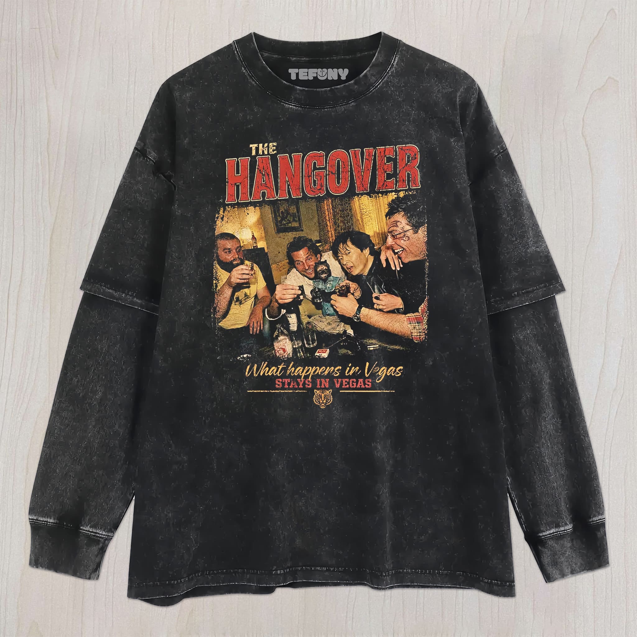 THE HANGOVER V1 UNISEX TEE, TANK TOP, LAYERED LS, SWEATSHIRT & HOODIE