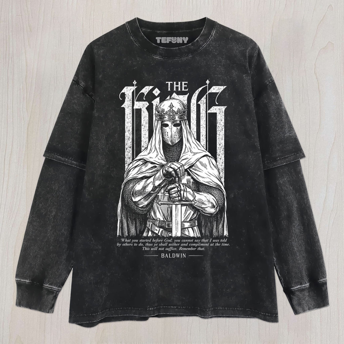 THE KING UNISEX TEE, TANK TOP, LAYERED LS, SWEATSHIRT & HOODIE