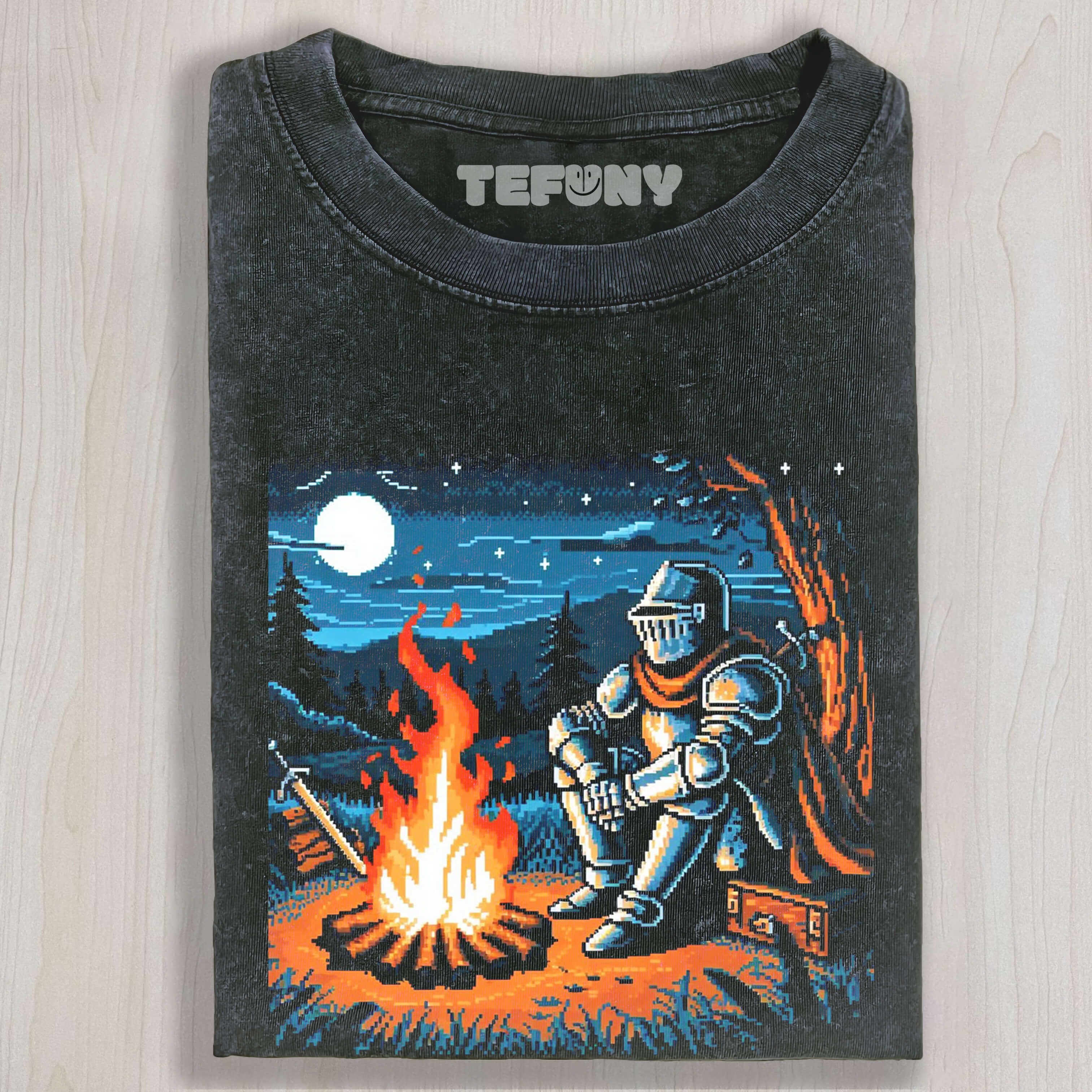 THE KNIGHT SAT BESIDE THE FIRE TEE & SWEAT & HOOD