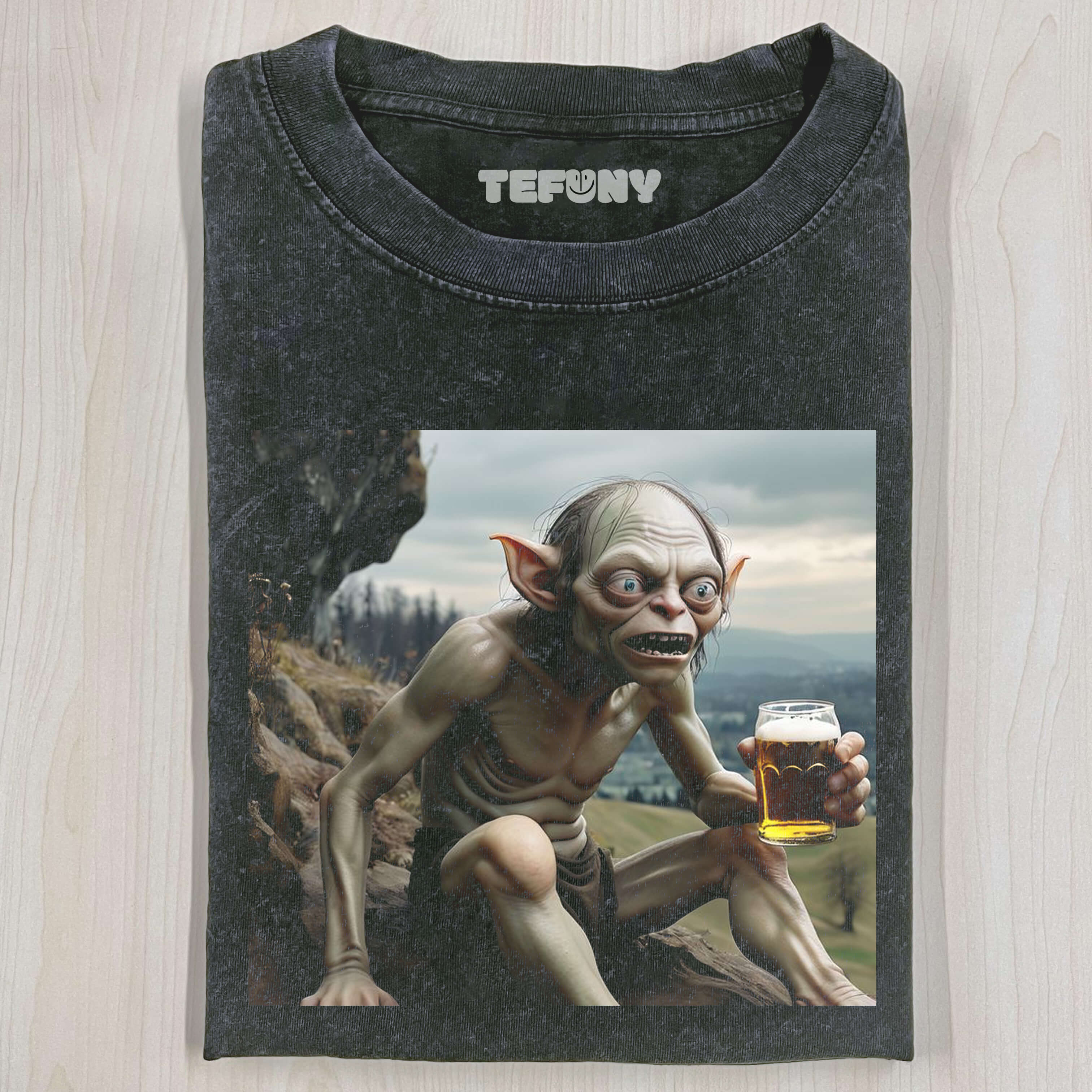 THE LORD OF THE RINGS&GU LU V2 T-THIRT