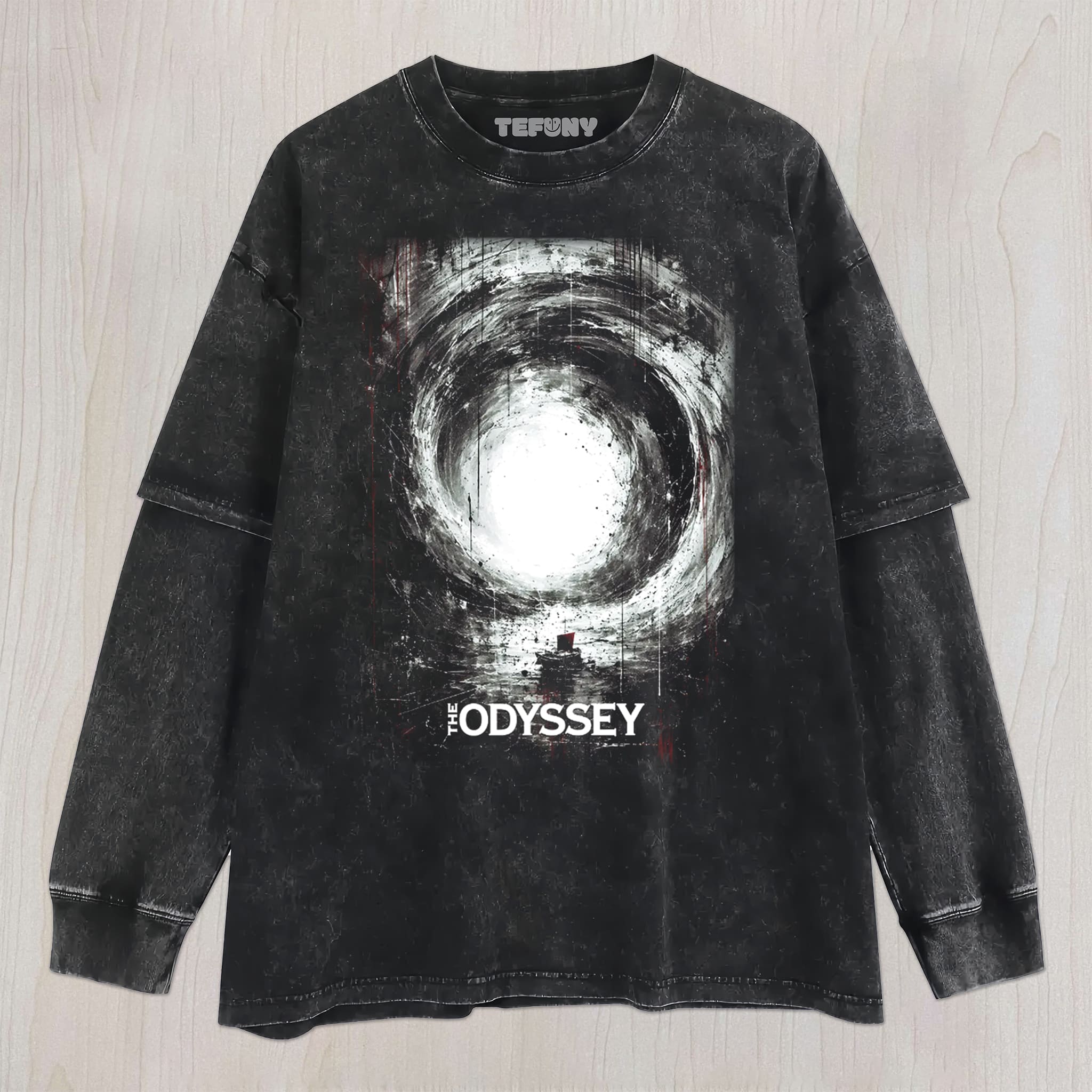 THE ODYSSEY V8 UNISEX TEE, TANK TOP, LAYERED LS, SWEATSHIRT & HOODIE