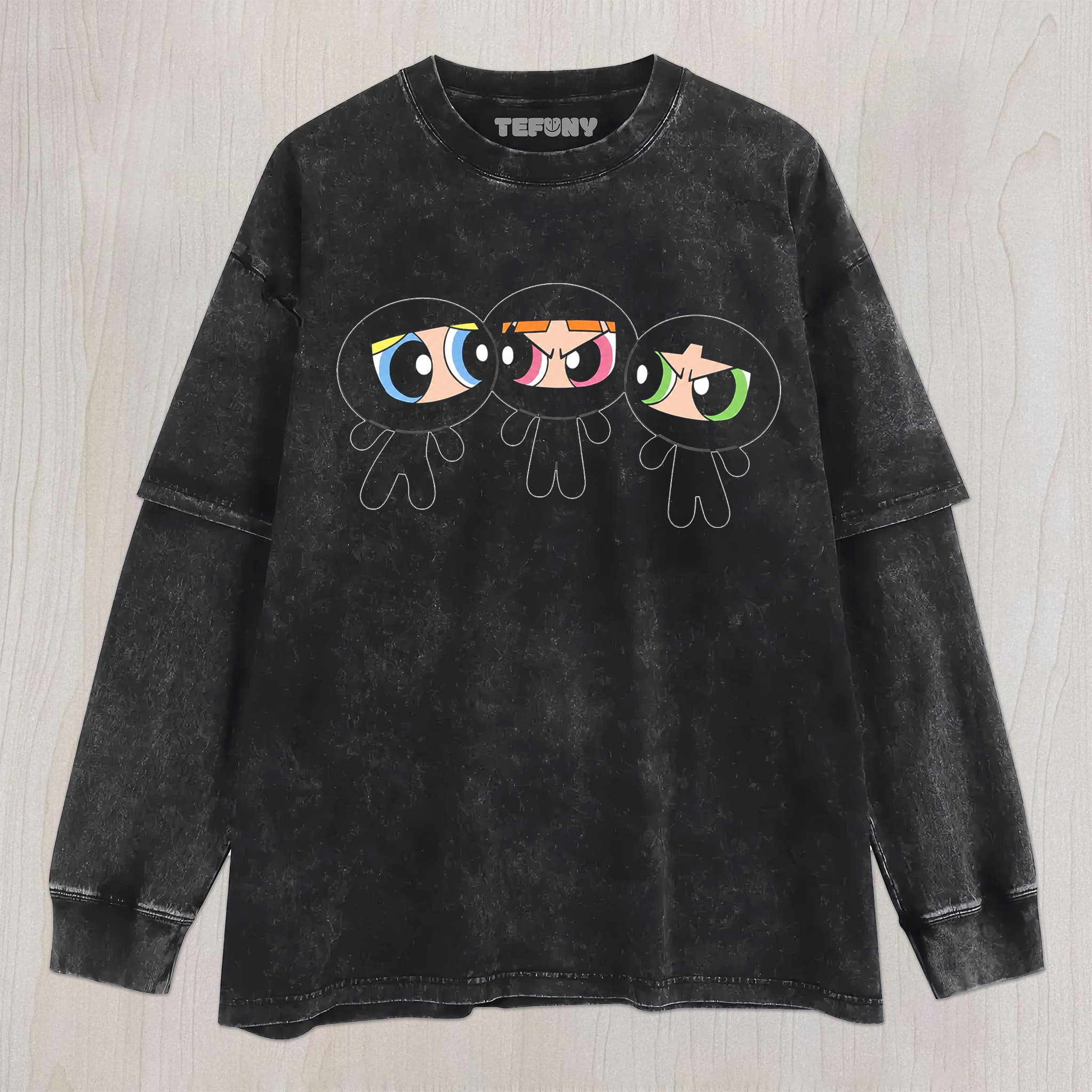 THE POWERPUFF GIRLS V13 UNISEX TEE, TANK TOP, LAYERED LS, SWEATSHIRT & HOODIE